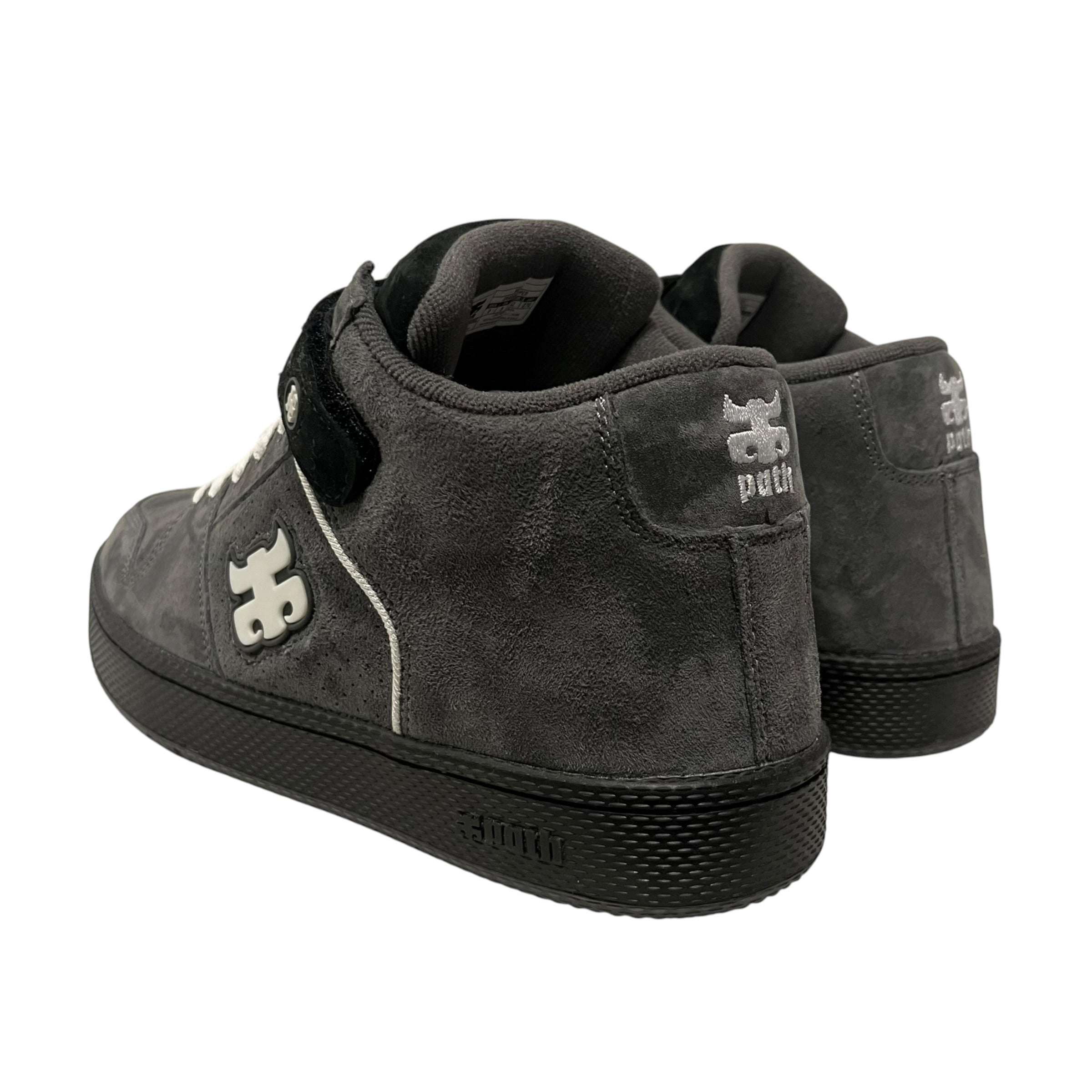 ipath/Hi-Sneakers/US 9/Suede/GRY/grasshopper skate shoes view 2