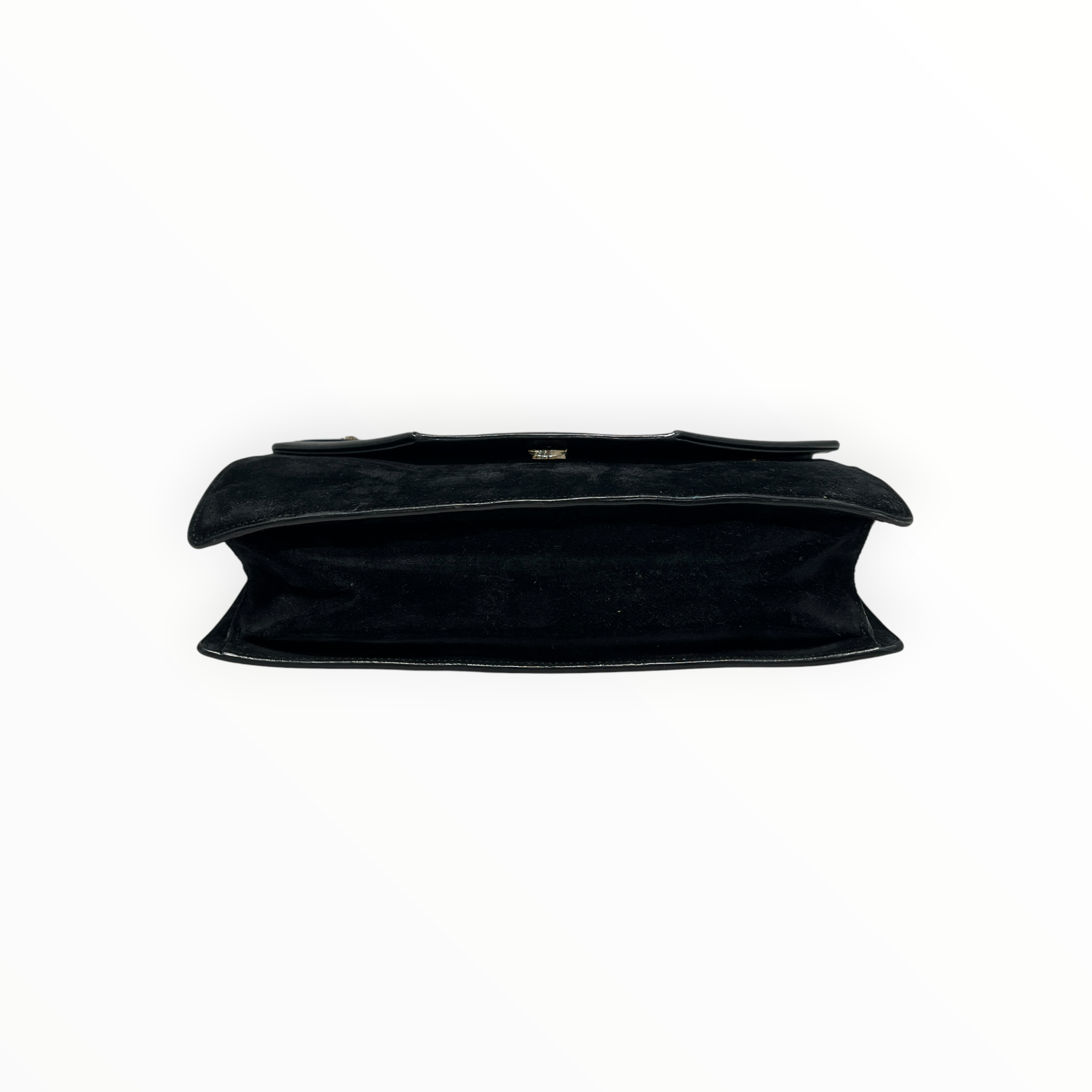 SAINT LAURENT/Hand Bag/Suede/BLK/BETTY SHOULDER BAG/GOLD CHAIN view 3