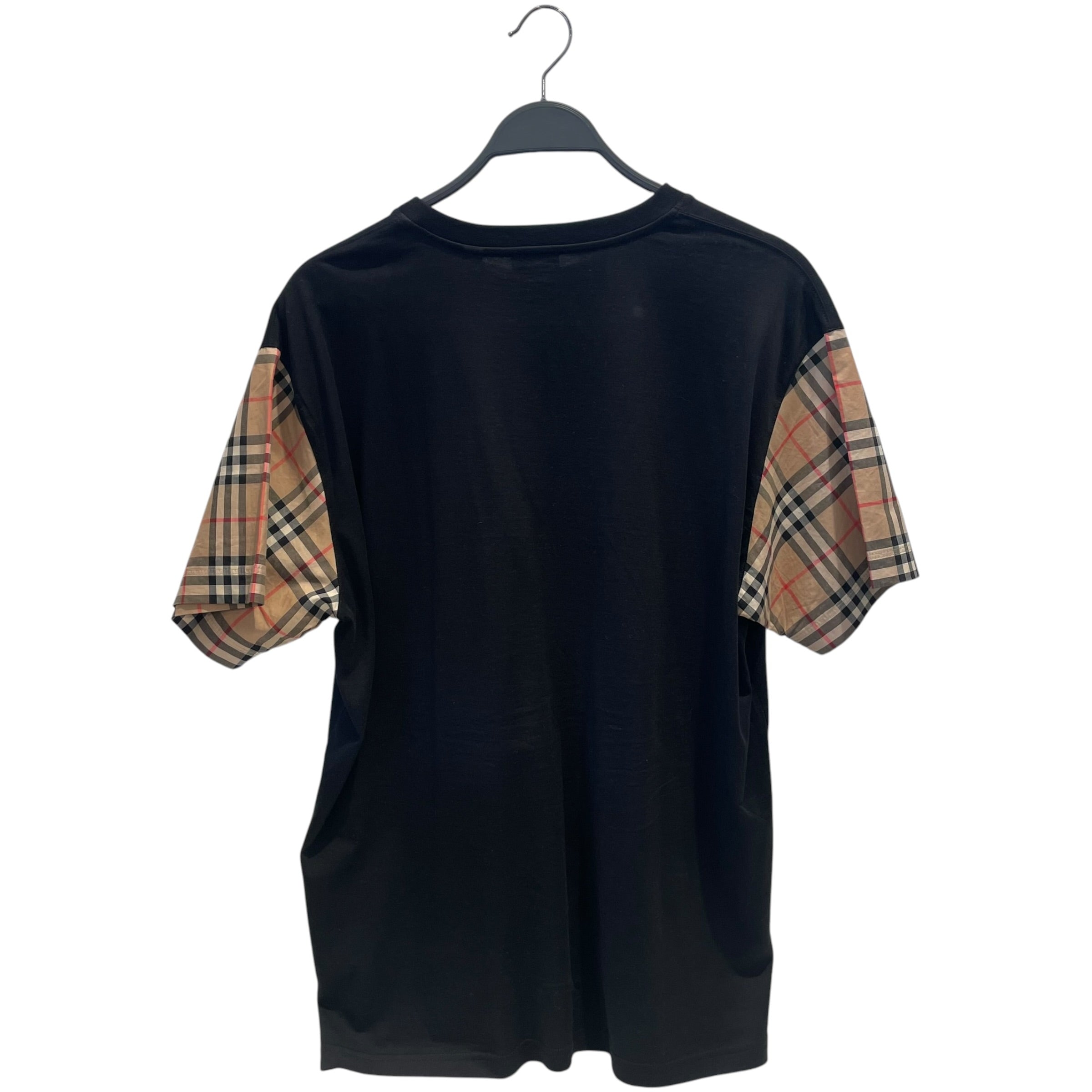 BURBERRY LONDON/T-Shirt/L/Cotton/BLK/Burberry Classic Checkard Shir view 2