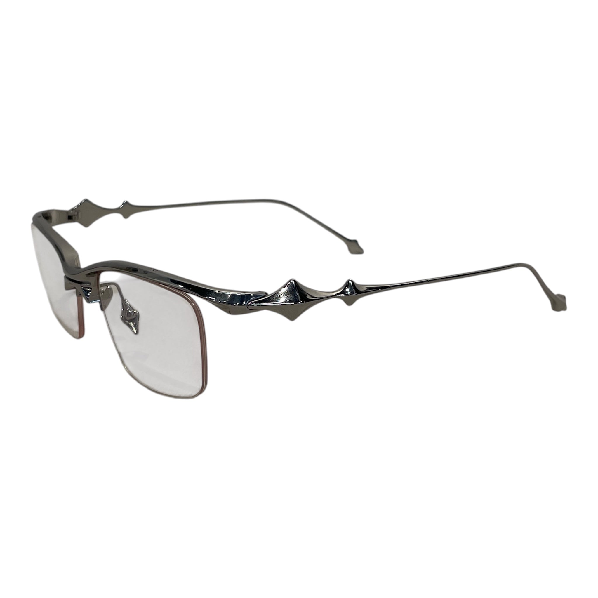 GENTLE MONSTER/Glasses/Titanium/SLV/kro 02 bold view 2