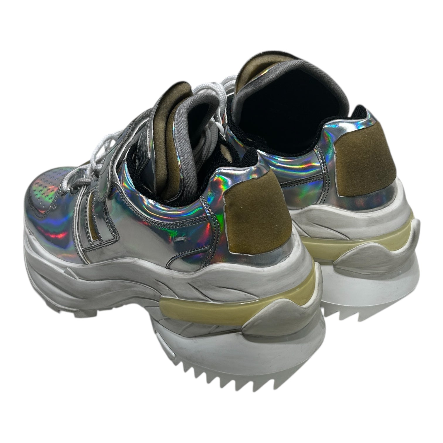 Maison Margiela/Low-Sneakers/EU 39/Leather/SLV/ view 2