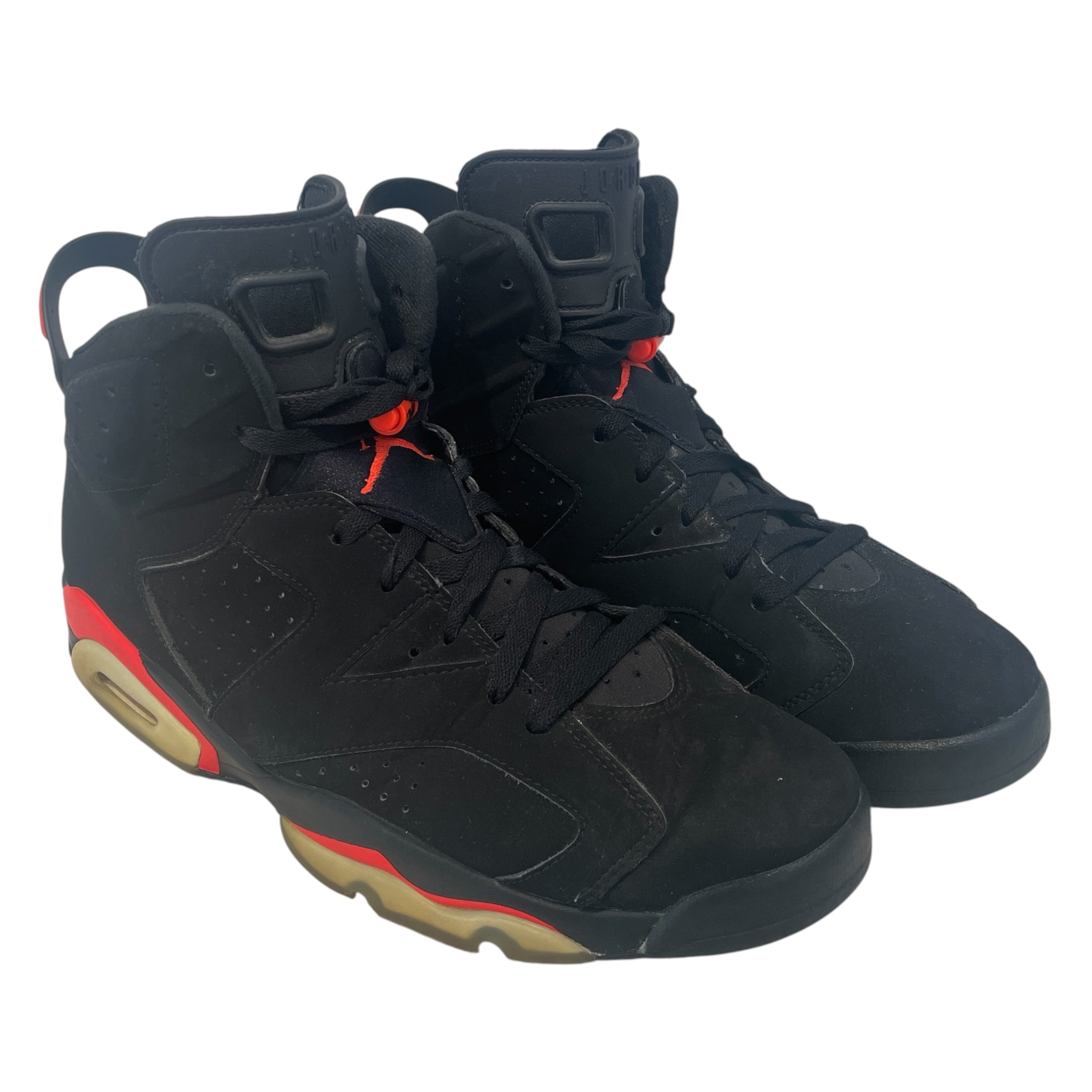 JORDAN BRAND/Hi-Sneakers/US 4.5/Suede/BLK/Jordan 6 view 1