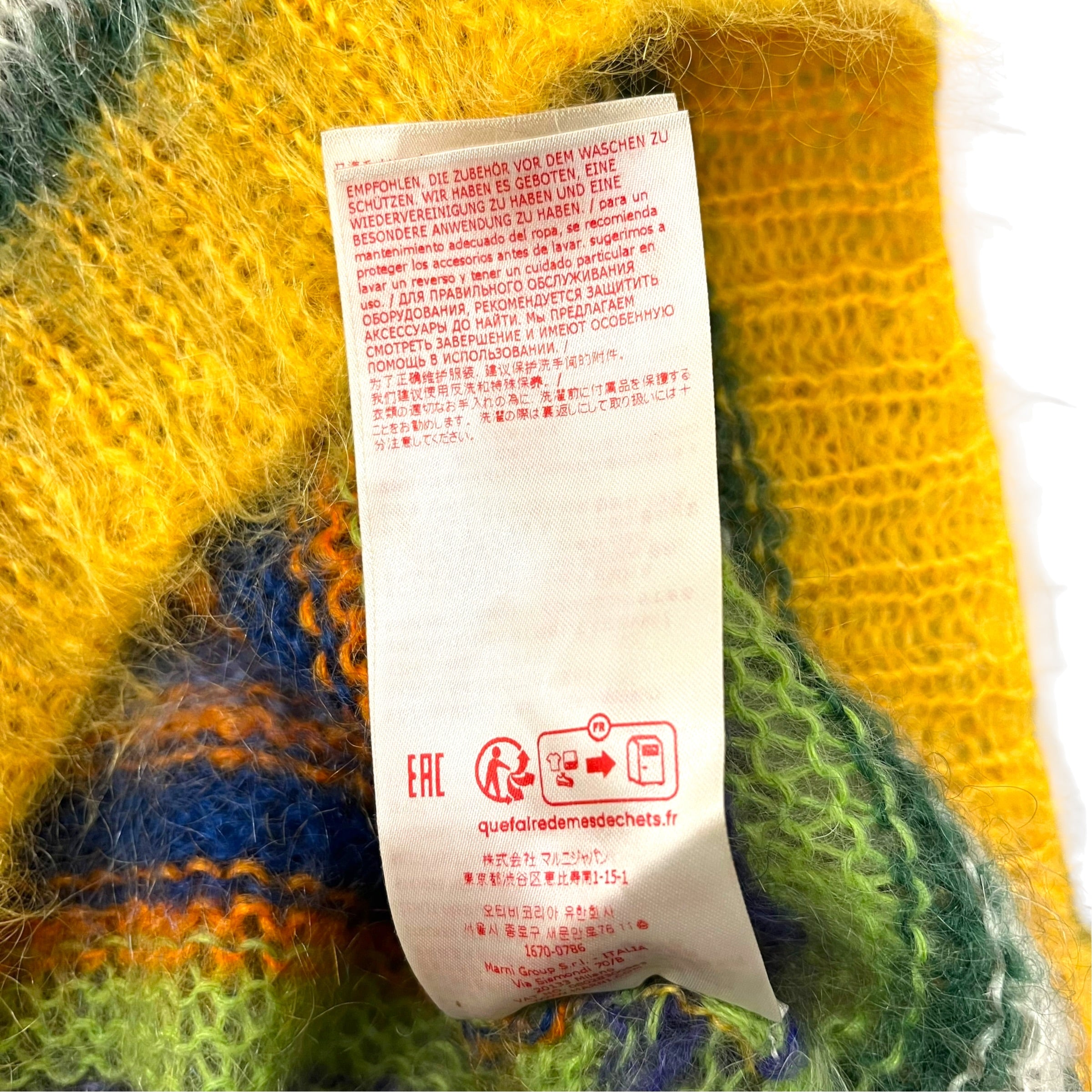 MARNI/Fleece Vest/40/Stripe/Wool/MLT/mohair view 5