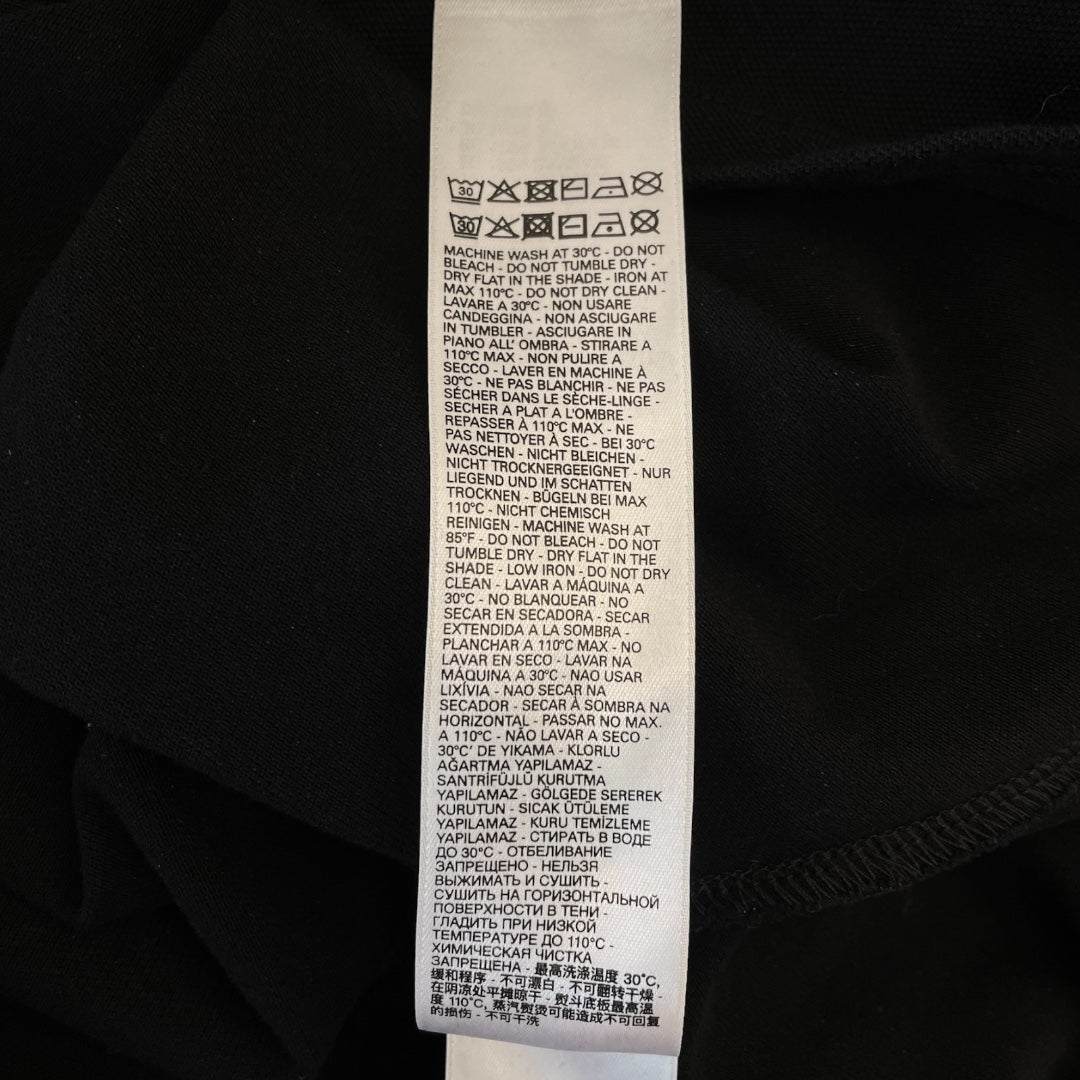 DIESEL/Polo Shirt/XS/Cotton/BLK/DIESEL PATCH CHEST view 4