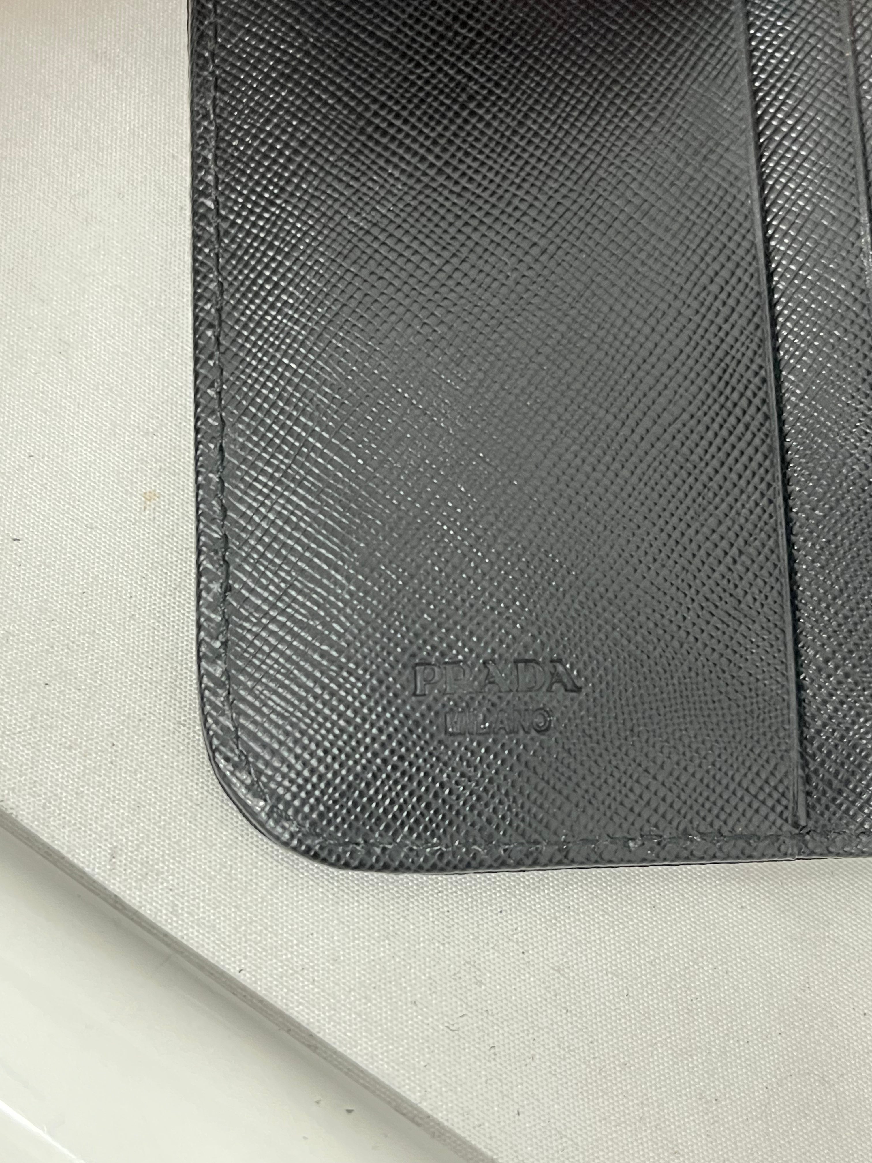 PRADA/Wallet/Polyester/BLK/NYLON CARD HOLDER & POUCH view 3