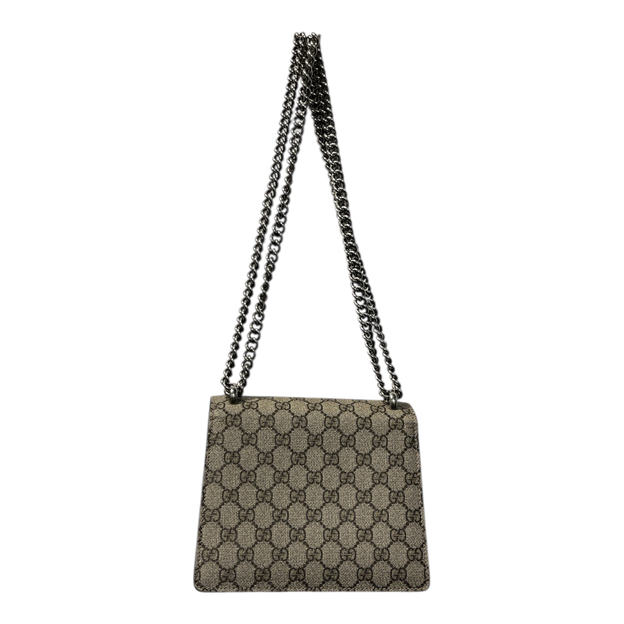 GUCCI/Hand Bag/Monogram/BEG/DIONYSUS, BLK SUEDE INTERIOR view 2