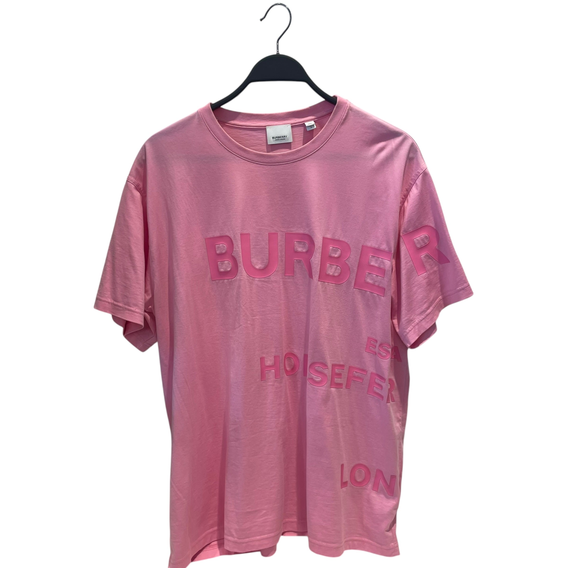 BURBERRY LONDON/T-Shirt/L/Cotton/PNK/Burberry Horseferry T shirt view 1