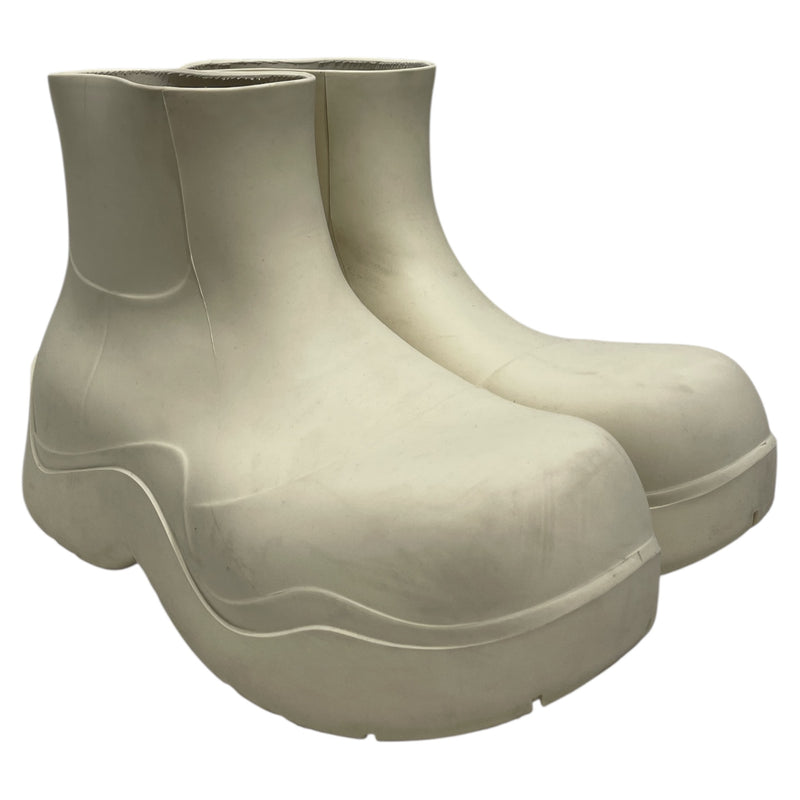 BOTTEGA VENETA/Boots/EU 43/WHT/Puddle boots