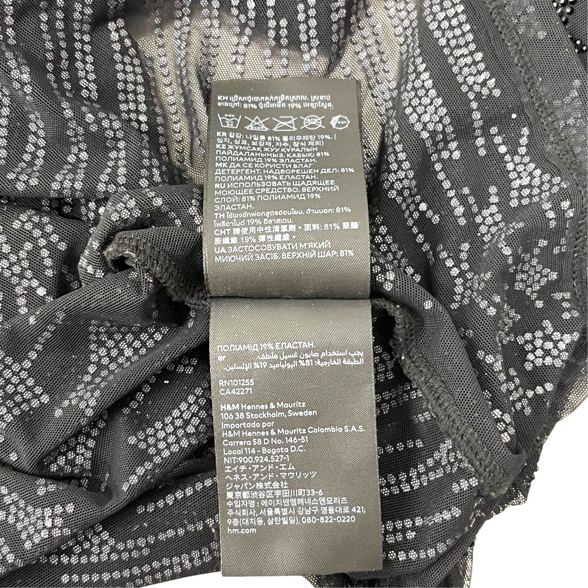 MUGLER/LS T-Shirt/M/All Over Print/Polyester/BLK/ view 7