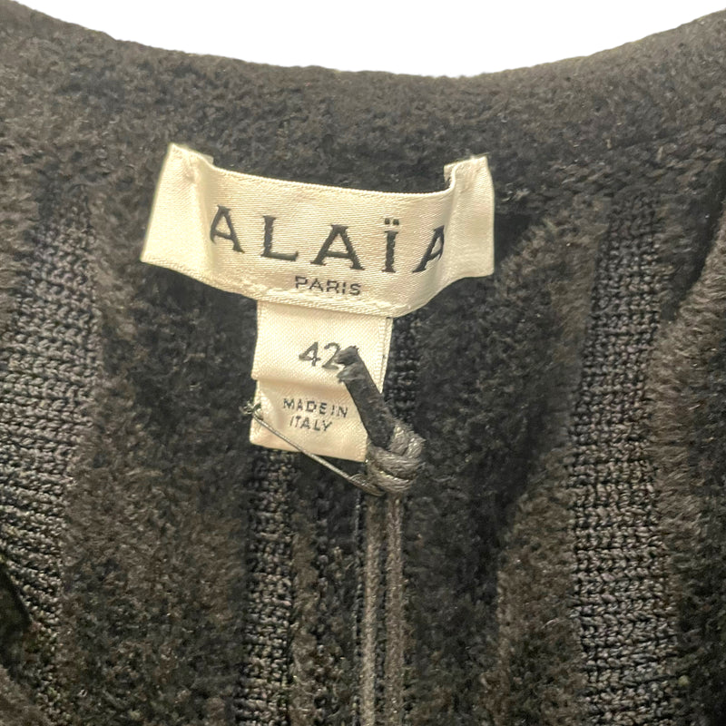 ALAIA/SS Dress/42/BLK/