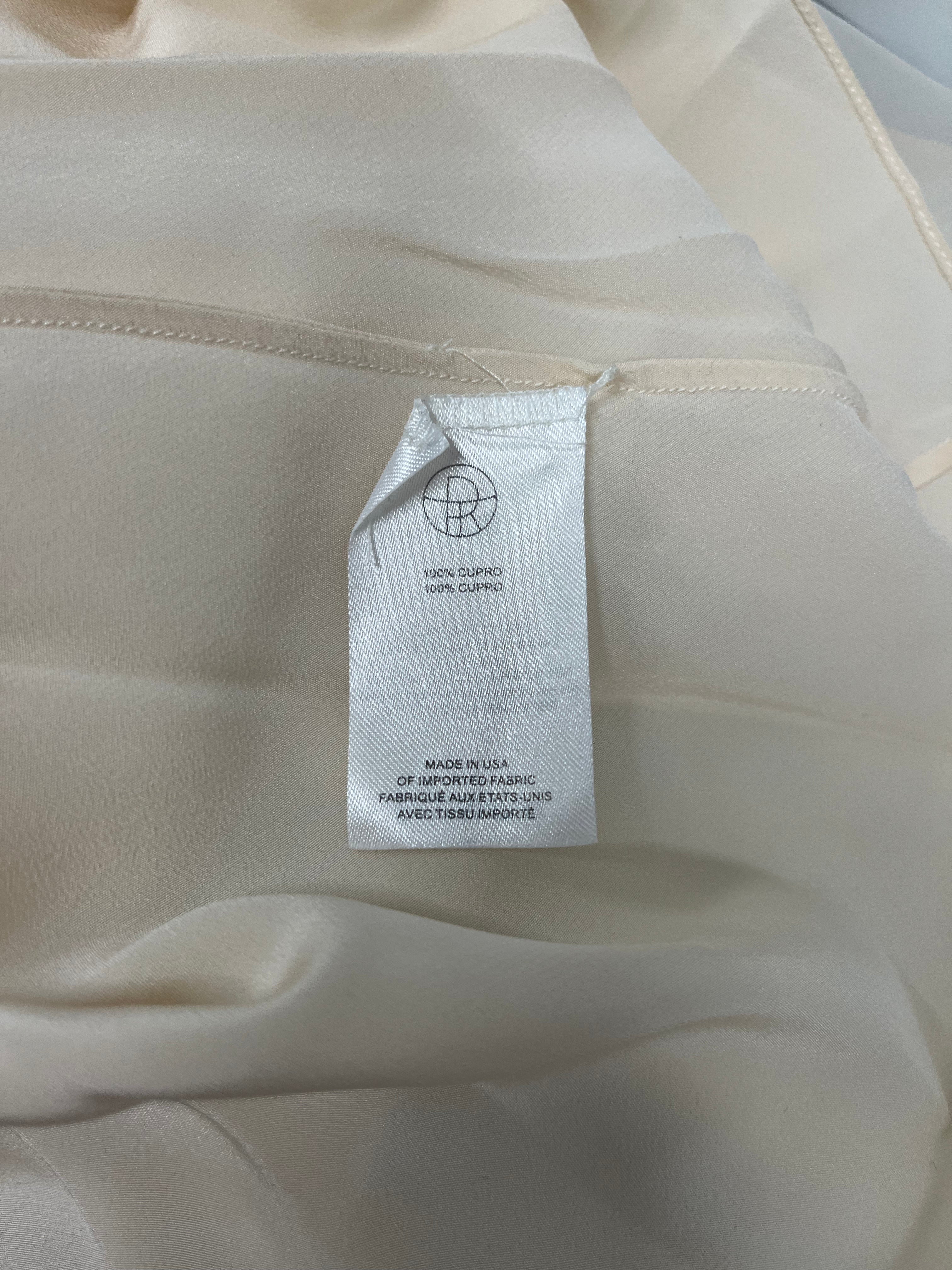 THE ROW/Blouse/WHT/CUPRO SCOOP NECK LAYERED view 3