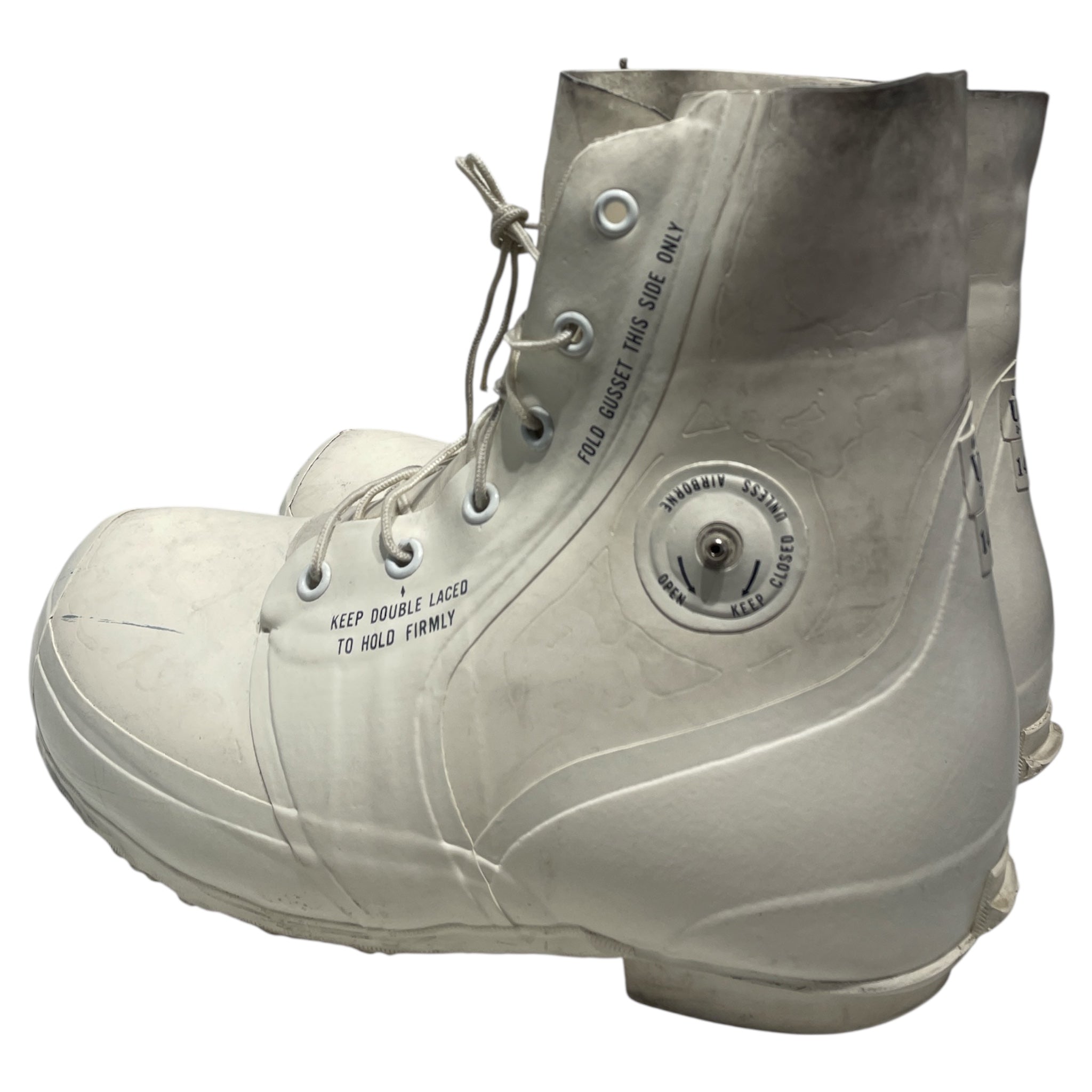 MILITARY/Boots/US 14/CRM/White Bunny Boots view 2