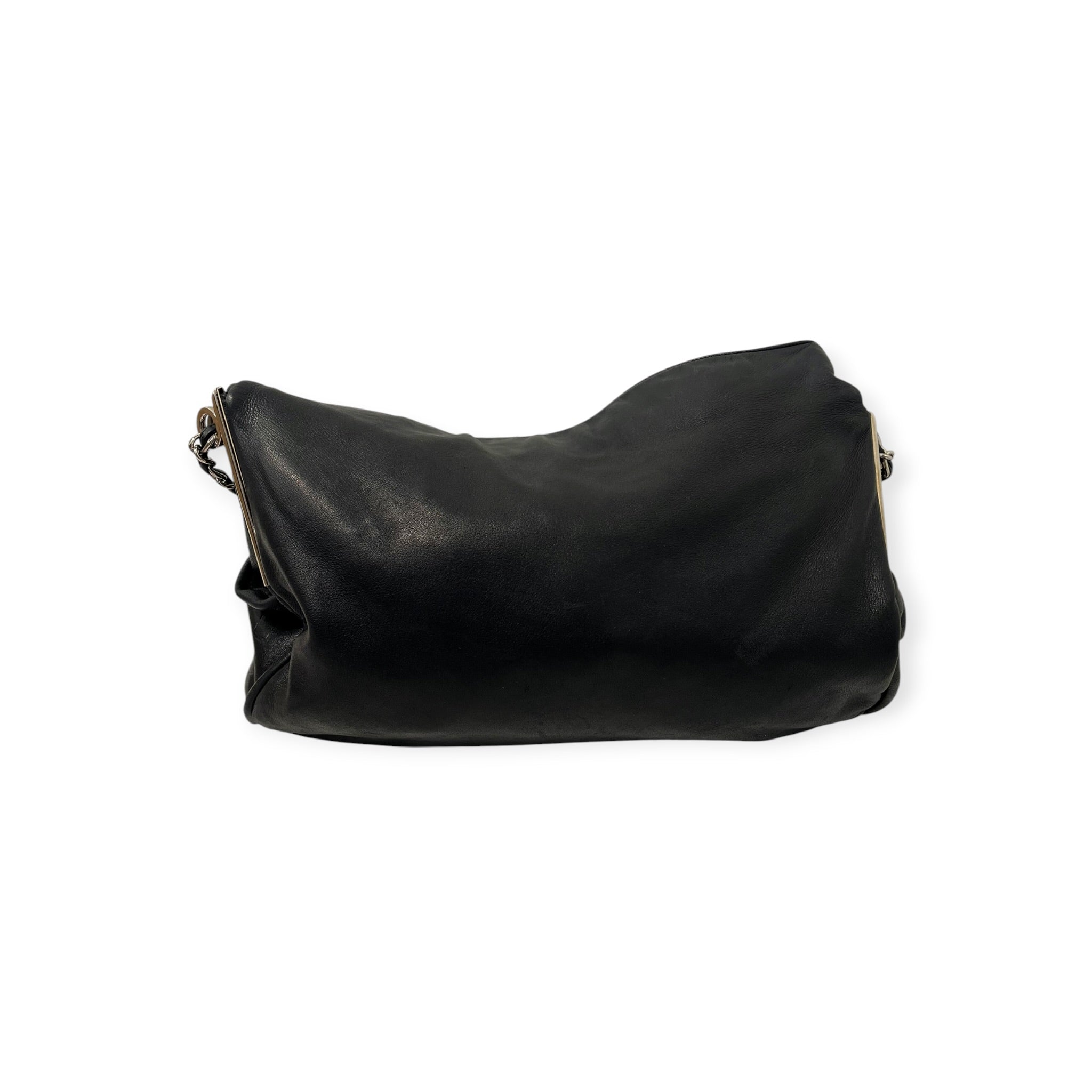CHANEL/Tote Bag/Leather/BLK/ULTIMATE SOFT HOBO TOTE view 2