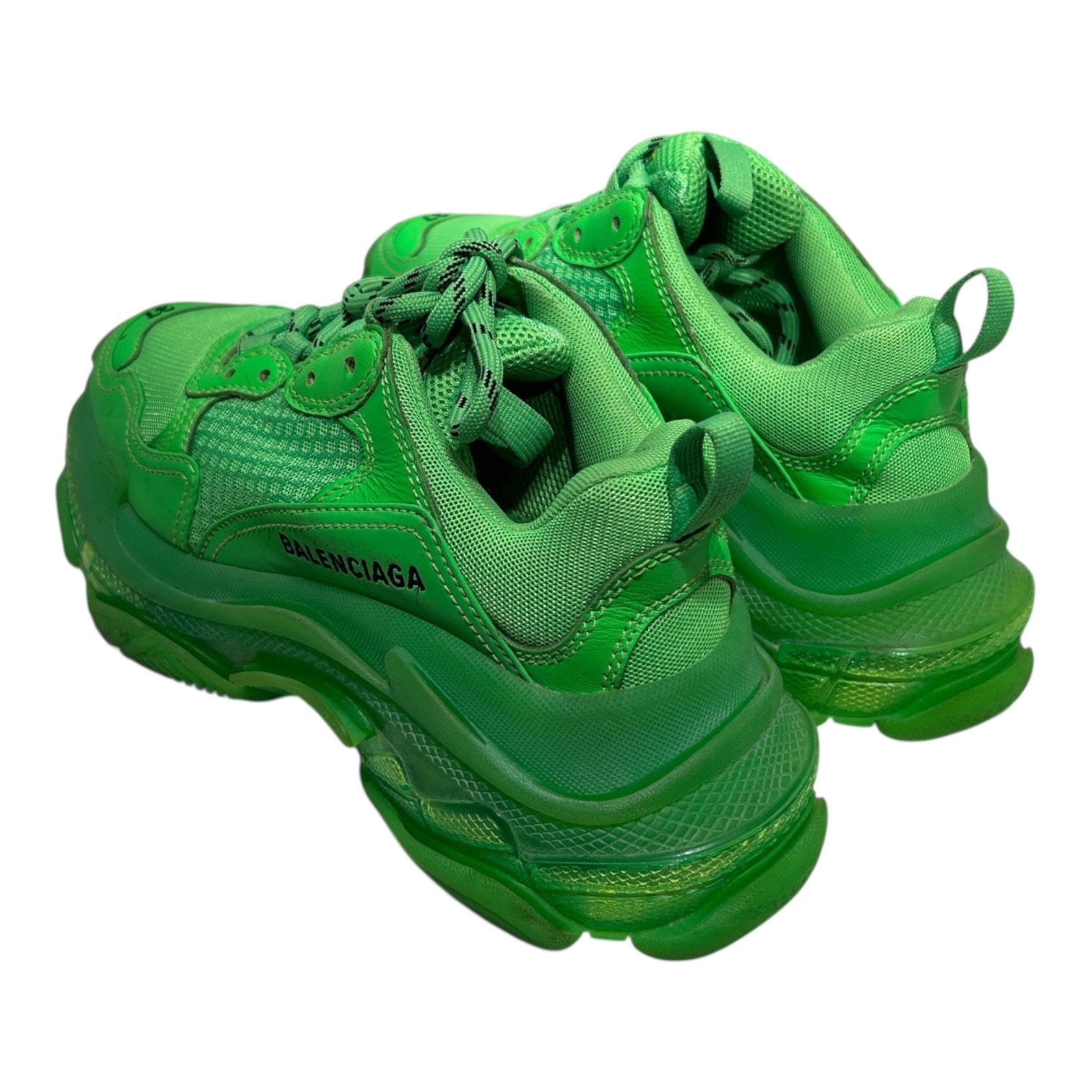 BALENCIAGA/Hi-Sneakers/EU 37/GRN/ view 2