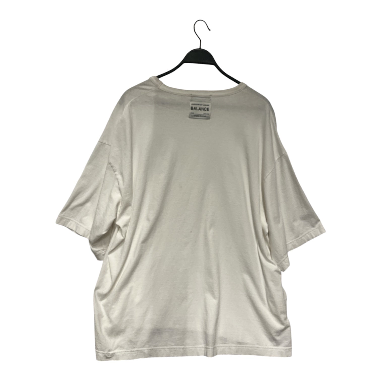 UNDERCOVER/T-Shirt/L/Cotton/WHT/Chaos and Balance w/Patches view 2