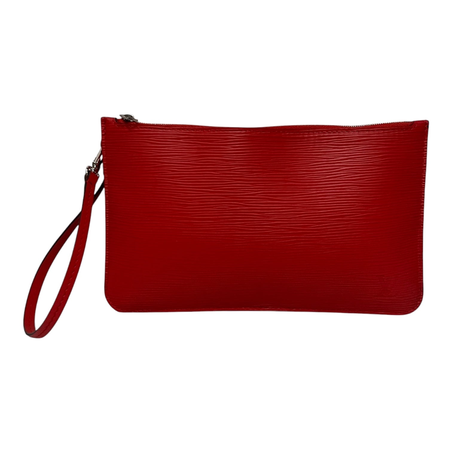 LOUIS VUITTON/Pouch/Leather/RED/epi pouch brand new view 1