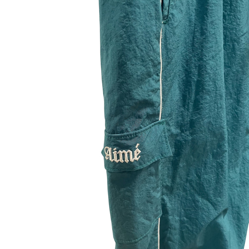 AIME LEON DORE/Jumpsuits/M/Nylon/GRN/SIDE POCKET/TRACKPANTS