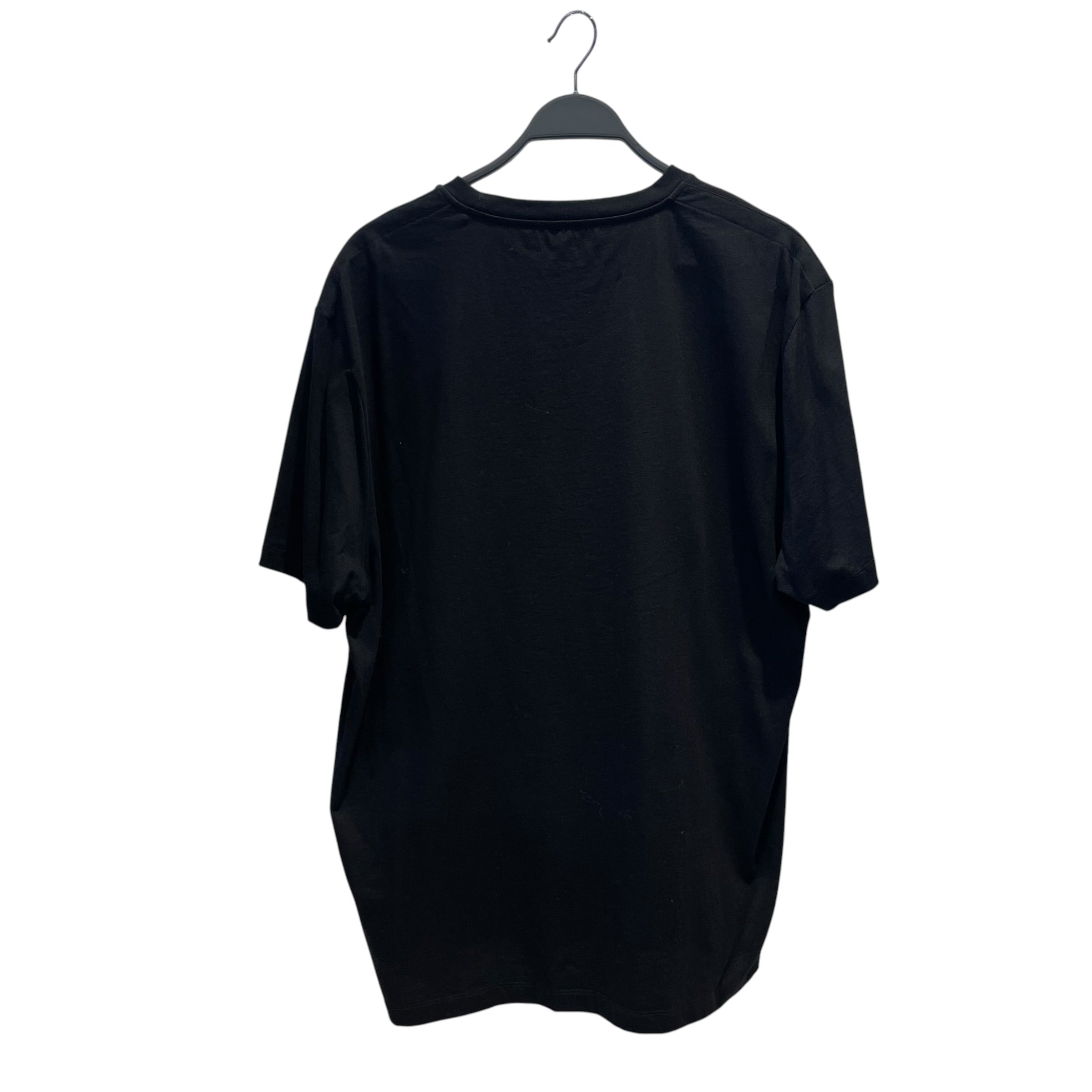 VERSACE/T-Shirt/XXXL/Cotton/BLK/Versace Logo Embroidery view 2