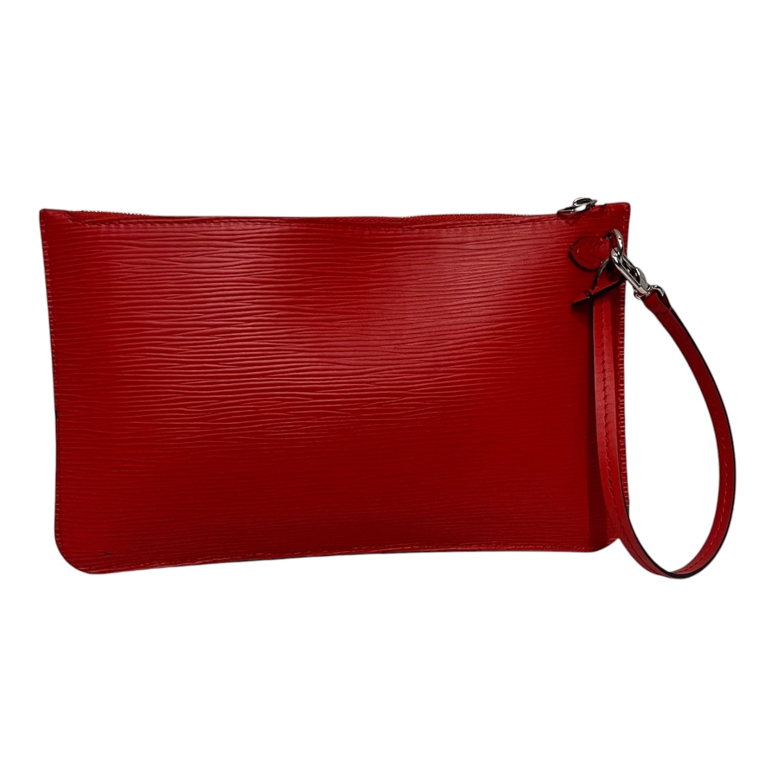 LOUIS VUITTON/Pouch/Leather/RED/epi pouch brand new view 2