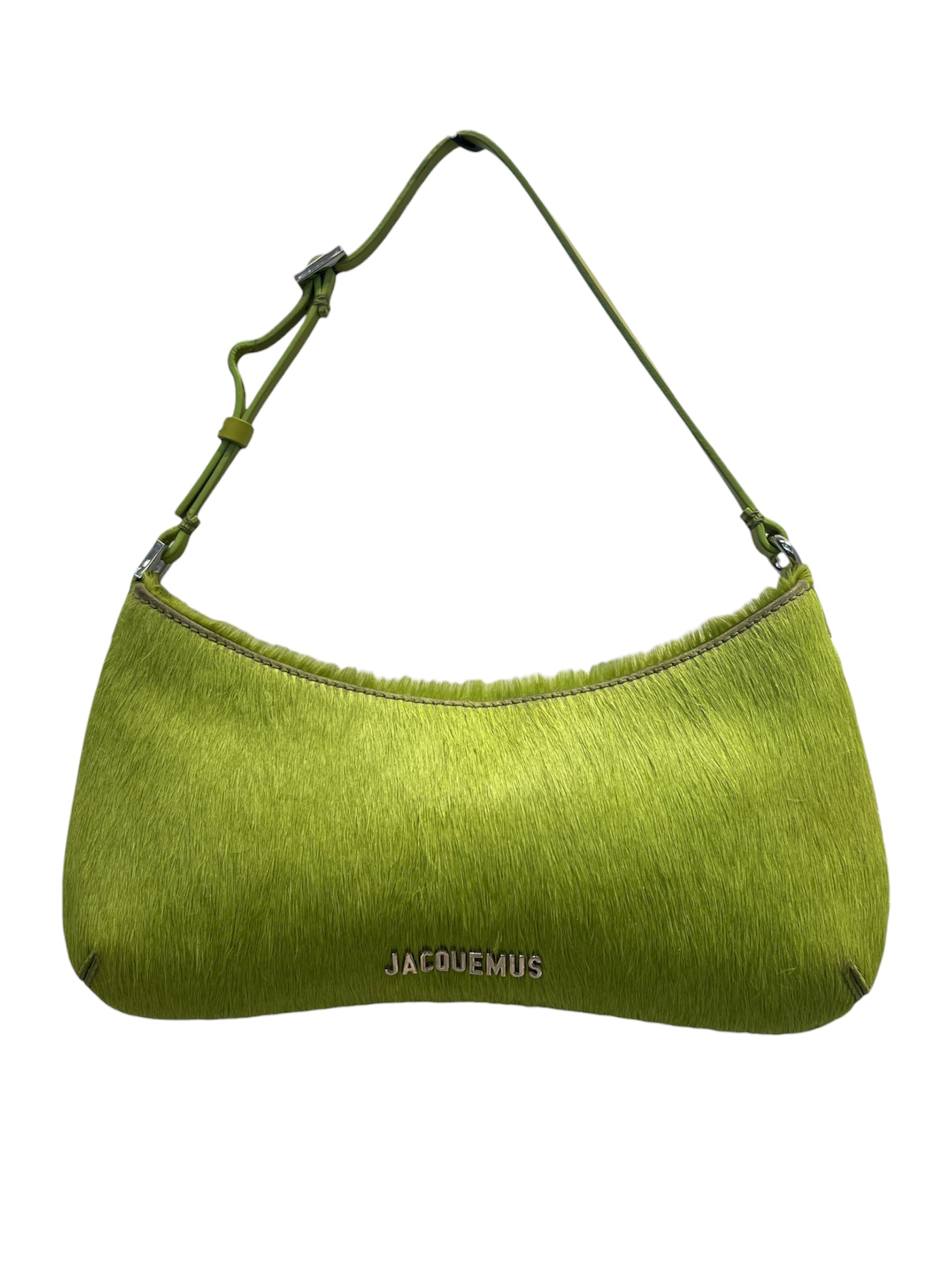 JACQUEMUS/Hand Bag/Fur/GRN/ view 1