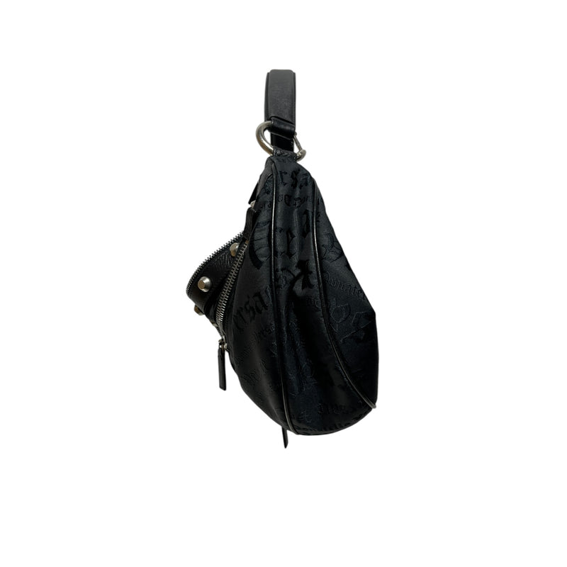 VERSACE/Hand Bag/All Over Print/Cotton/BLK/