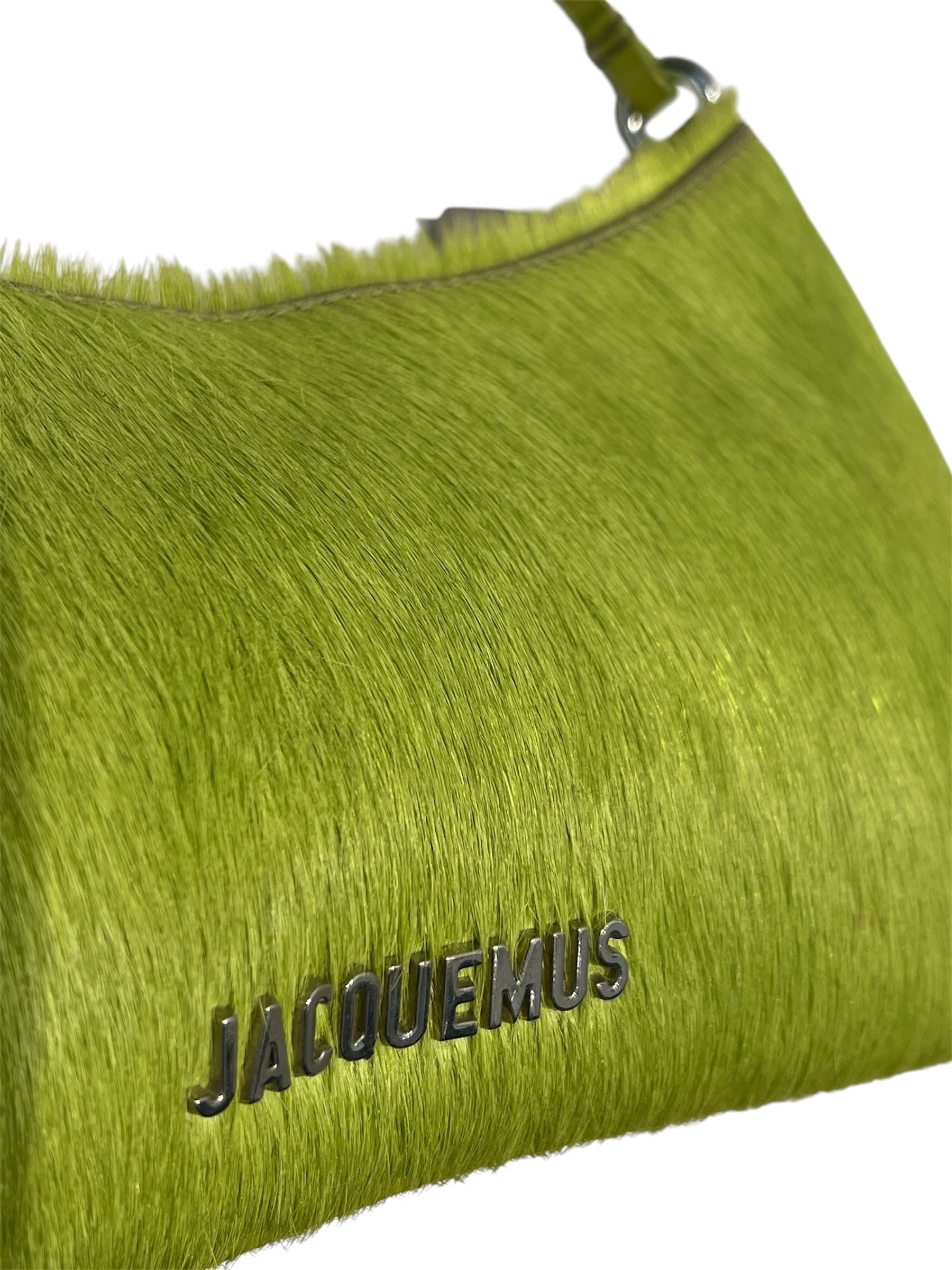 JACQUEMUS/Hand Bag/Fur/GRN/ view 3