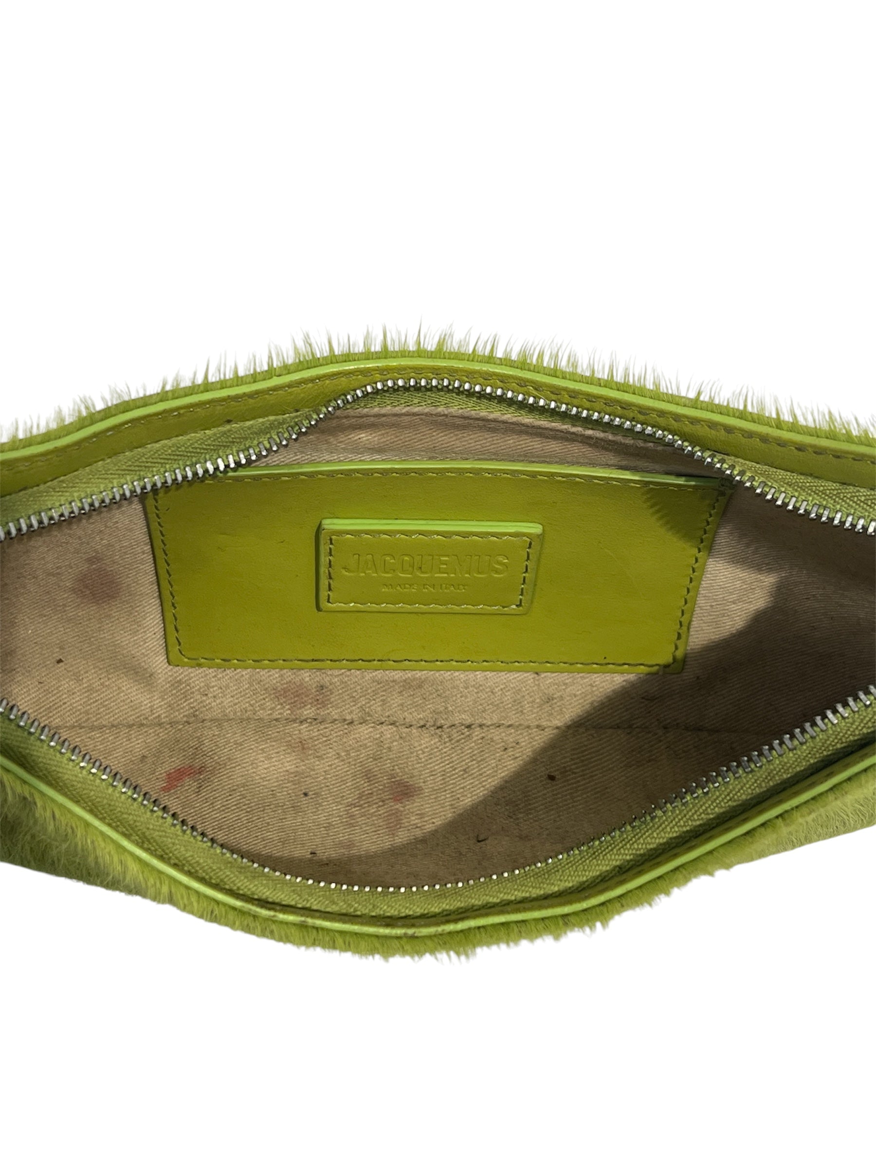 JACQUEMUS/Hand Bag/Fur/GRN/ view 4