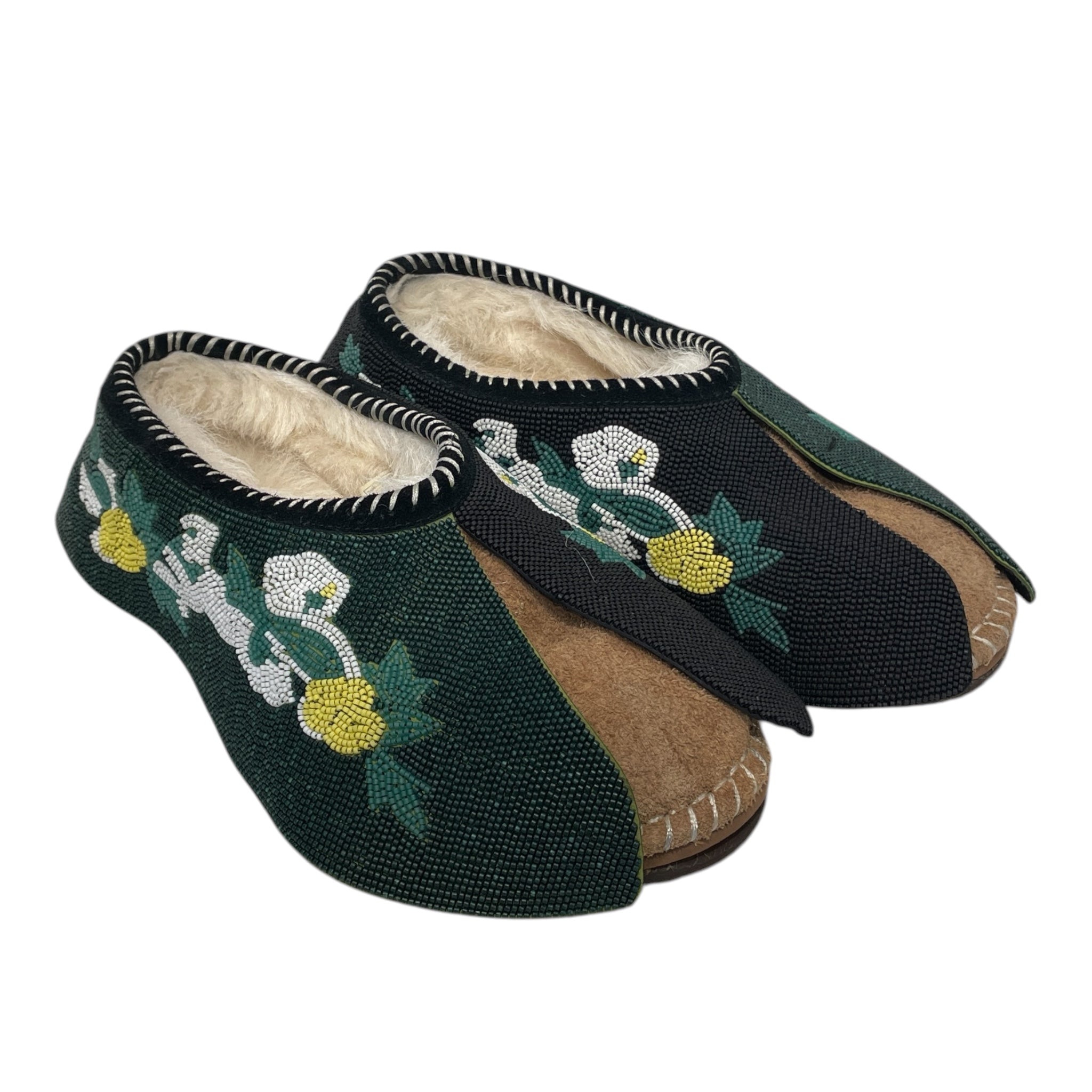 DENIM TEARS/UGG australia/Loafers/US 10/All Over Print/GRN/Slip-on/Tasman view 1