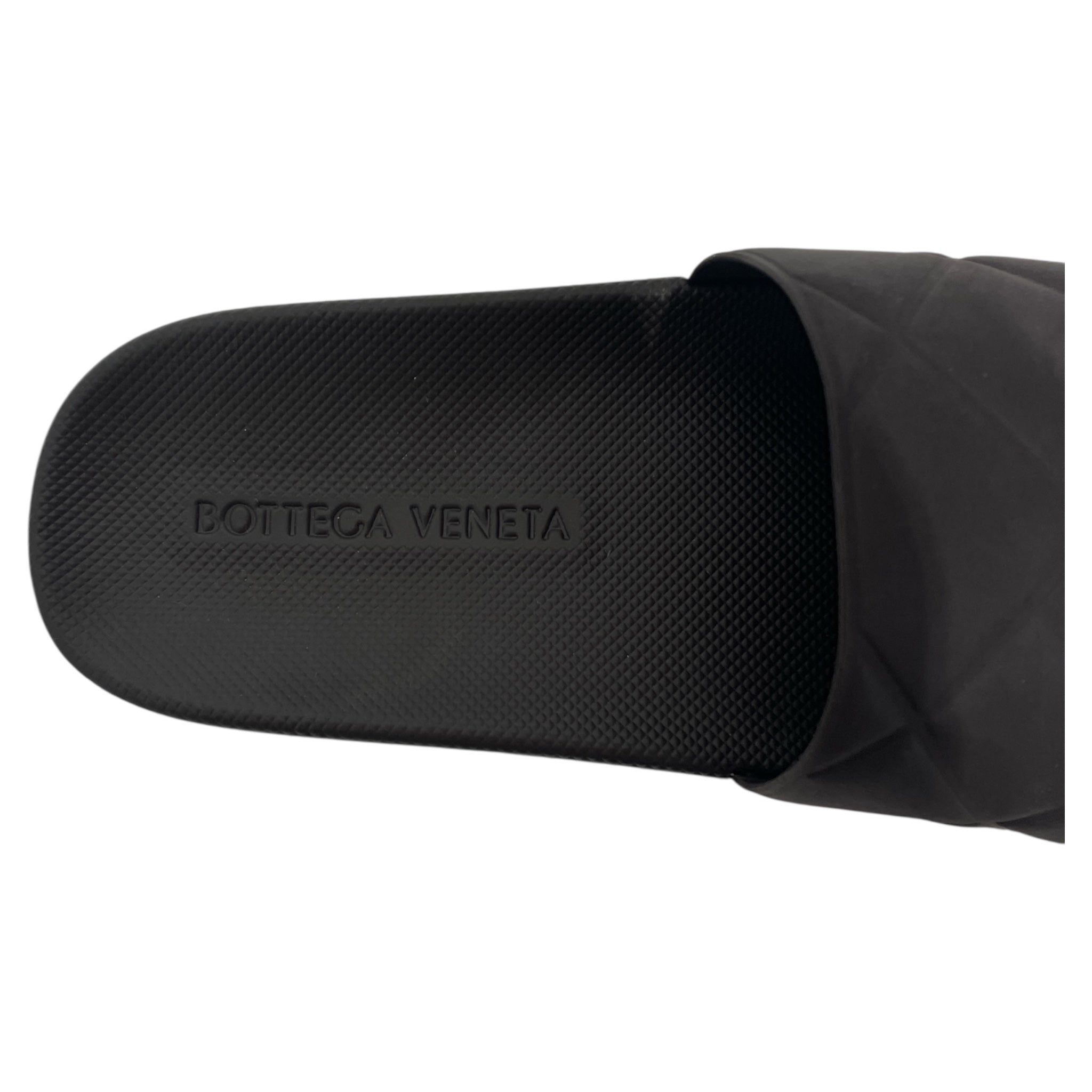BOTTEGA VENETA/Sandals/US 7/BLK/slides view 3