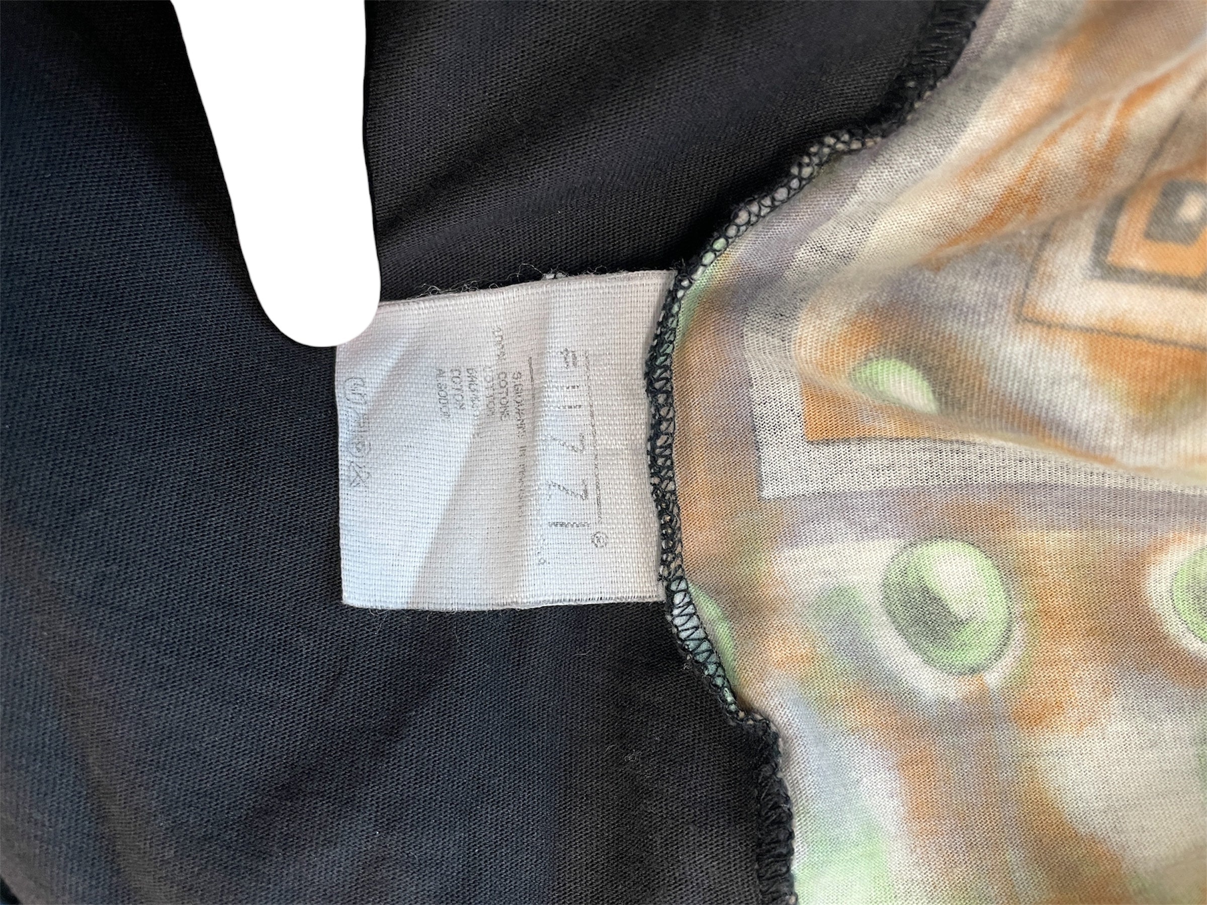 Jean Paul Gaultier/T-Shirt/M/Cotton/MLT/All Over Print/MALLIE\1990 VINTAGE\TIE-DYE view 4