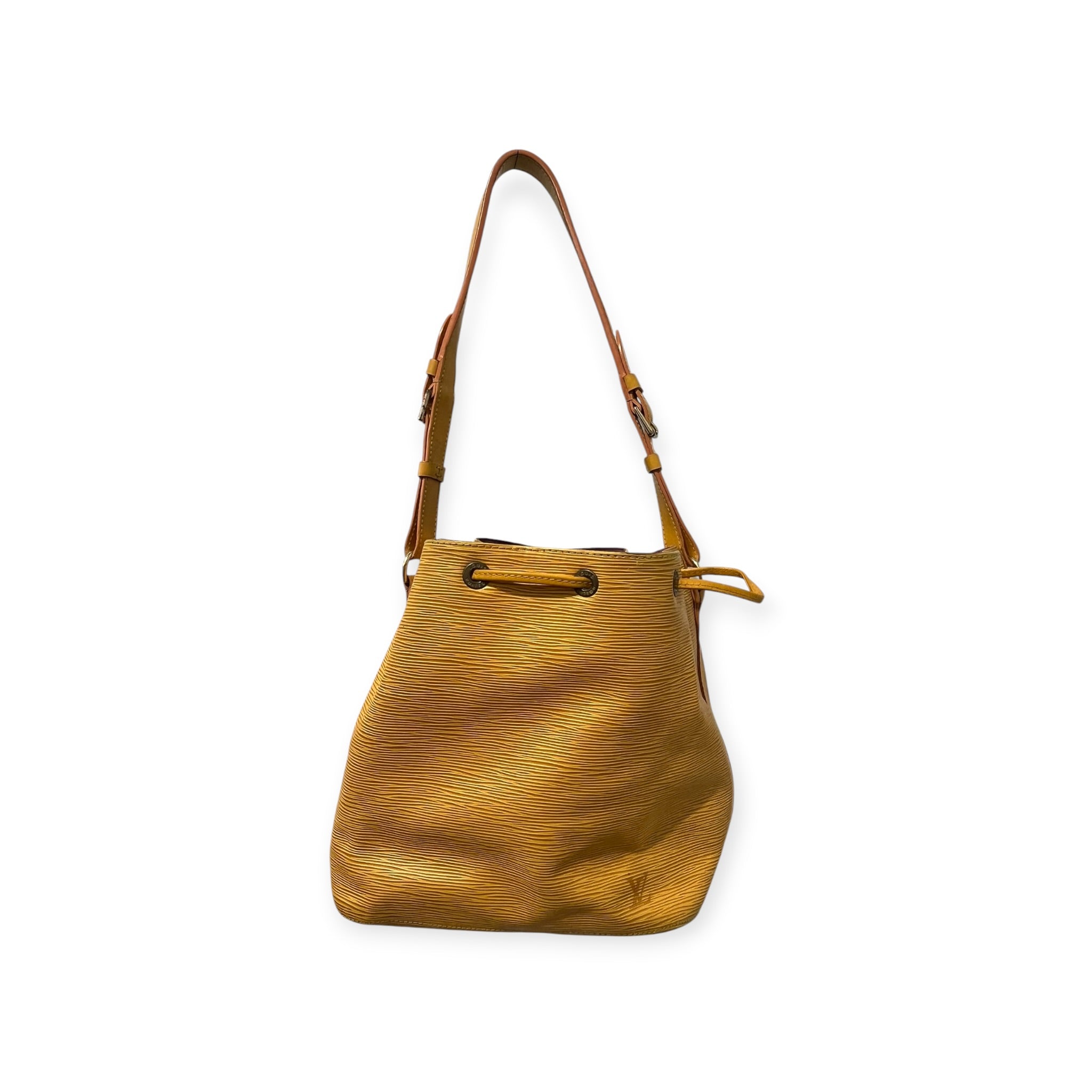 LOUIS VUITTON/Bag/Leather/YEL/YLW LV EPI NOE BUCKET BAG view 4