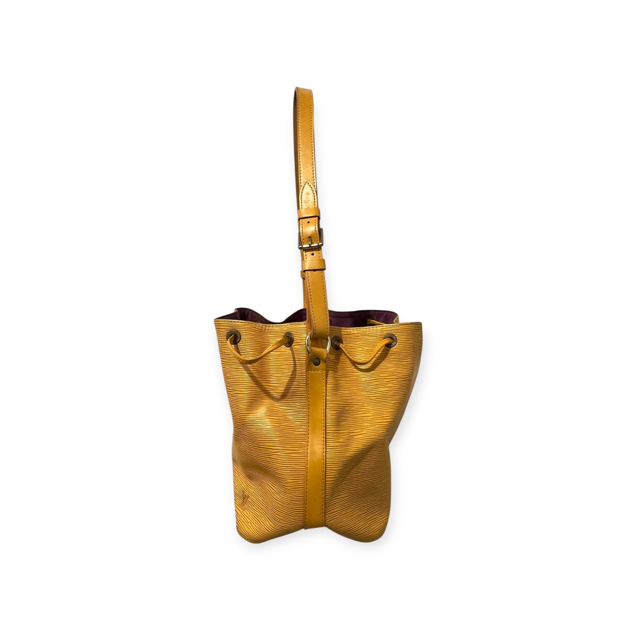 LOUIS VUITTON/Bag/Leather/YEL/YLW LV EPI NOE BUCKET BAG view 5