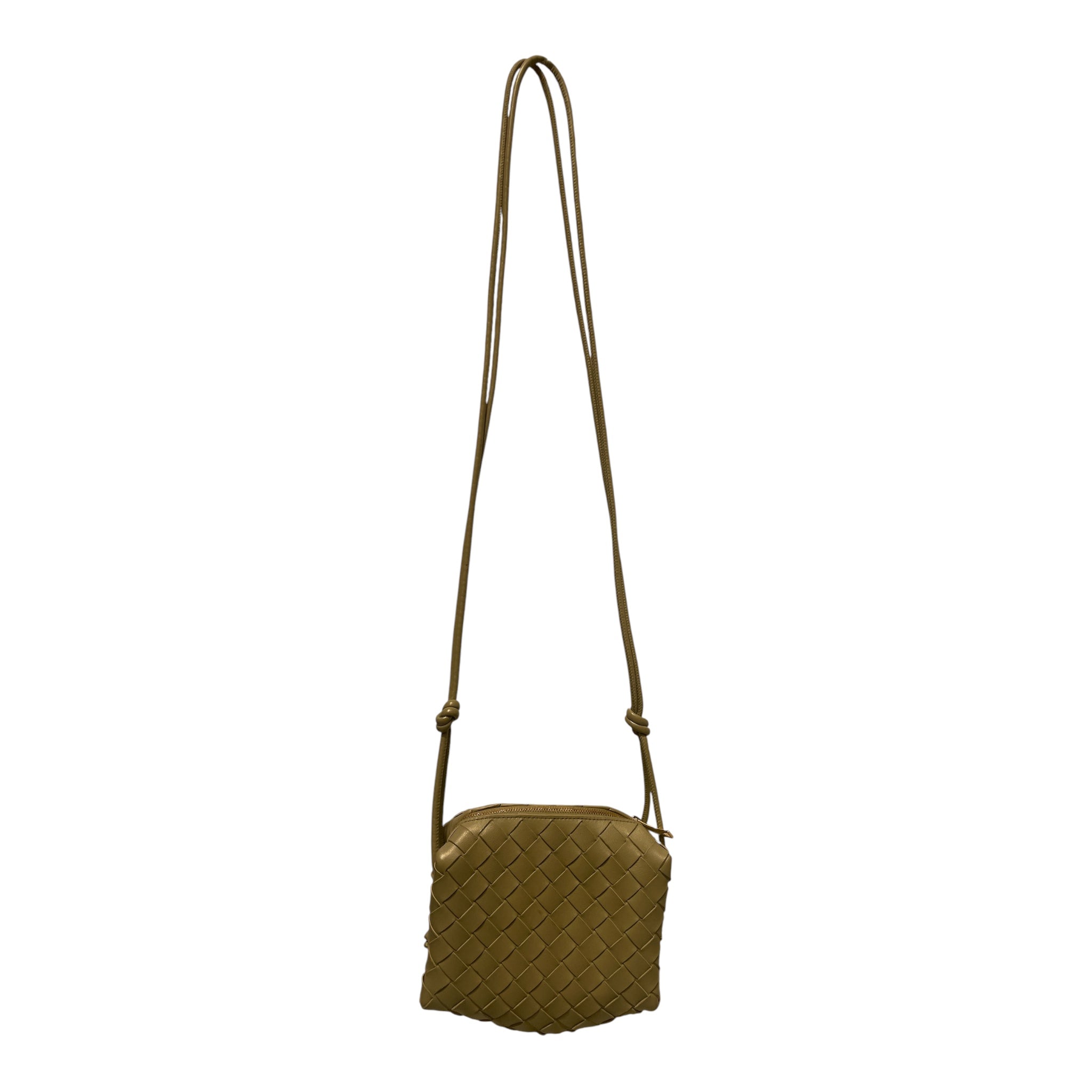 BOTTEGA VENETA/Cross Body Bag/Leather/GRN/MINI LOOP CAMERA BAG view 1