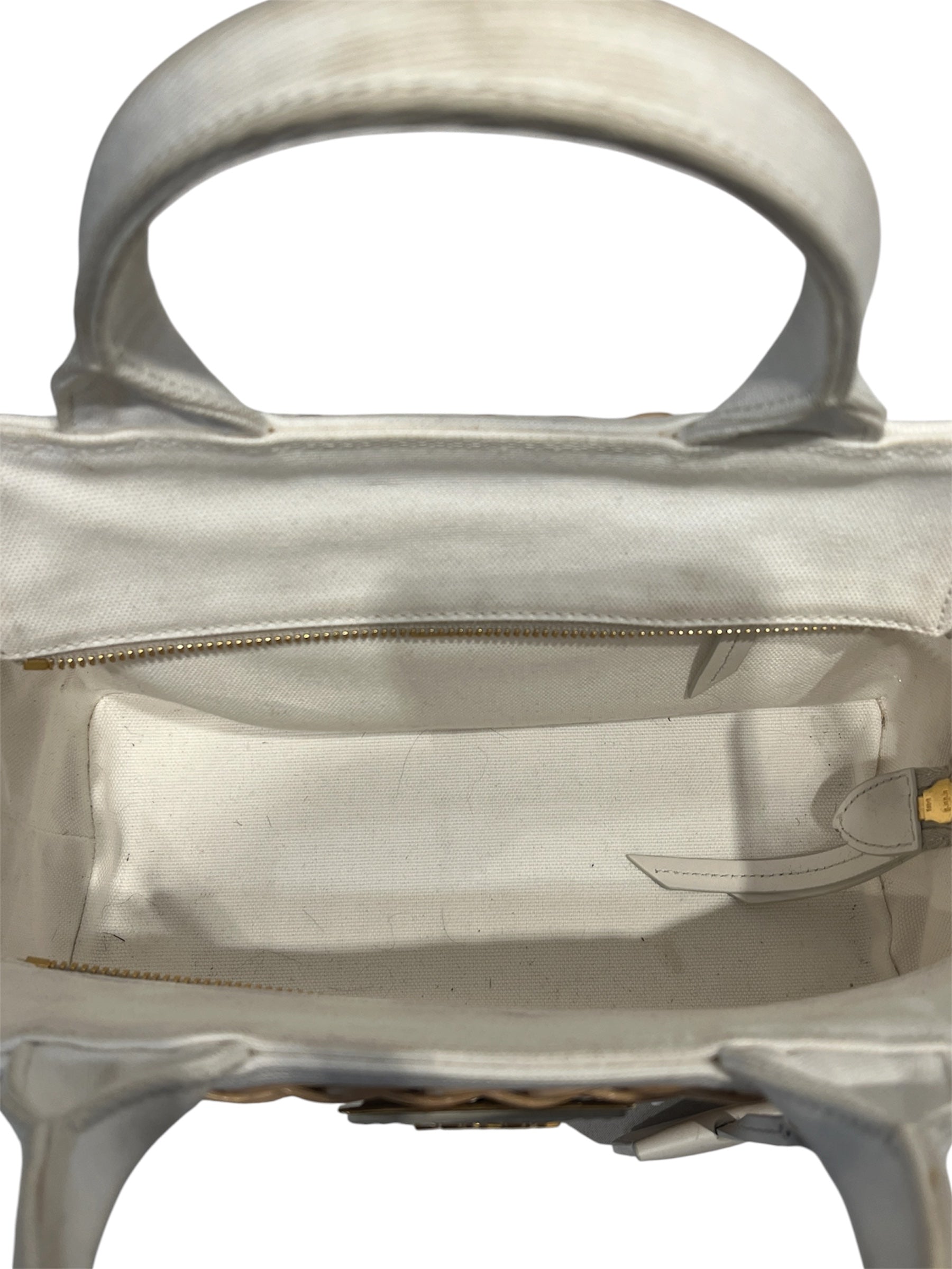 PRADA/Tote Bag/BEG/WICKER HANDBAG view 4