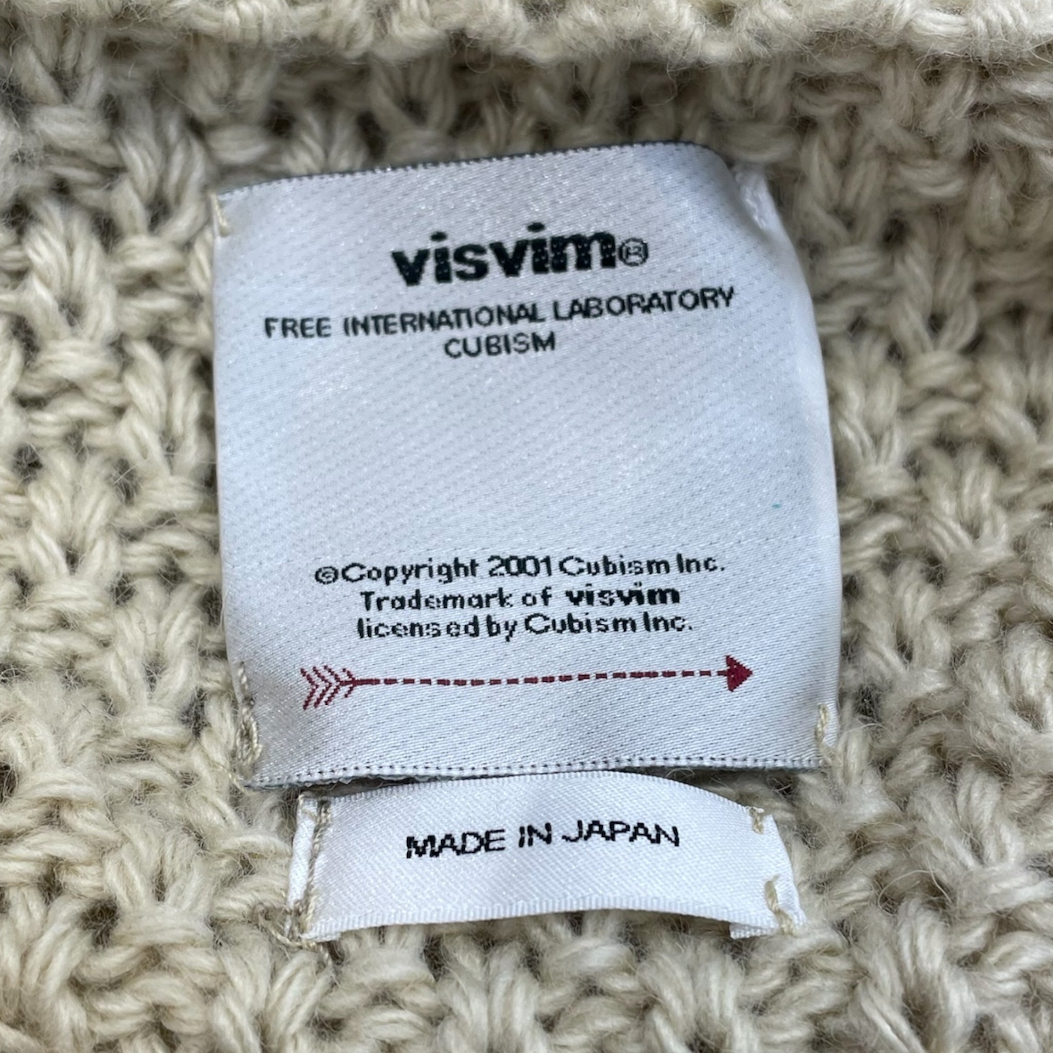visvim/Sweater/1/Cotton/BEG/ view 3