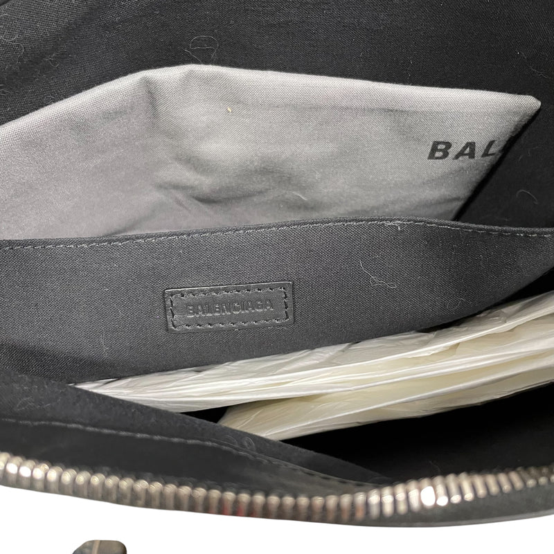 BALENCIAGA/Clutch Bag/Black/Cotton/