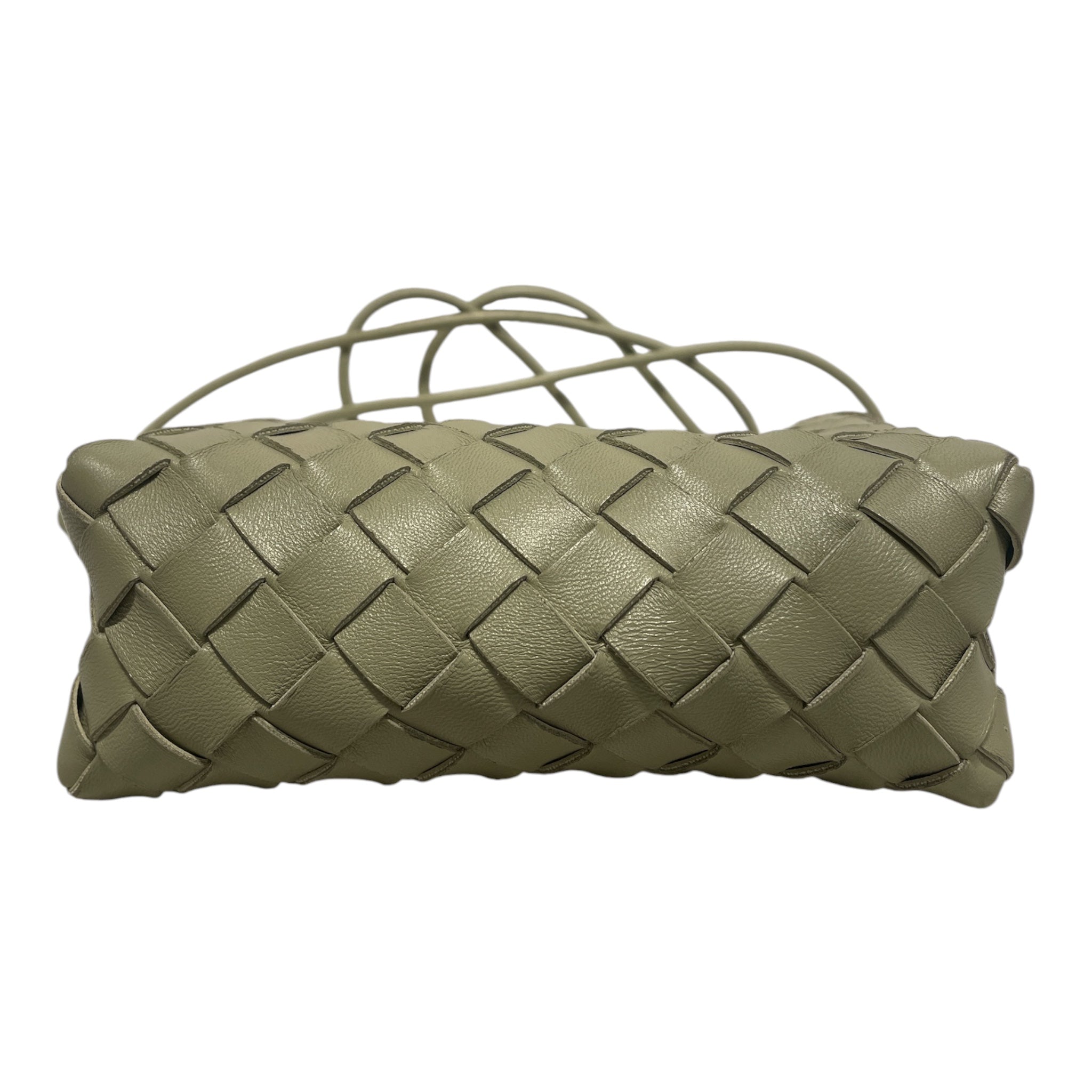 BOTTEGA VENETA/Cross Body Bag/Leather/GRN/MINI LOOP CAMERA BAG view 3