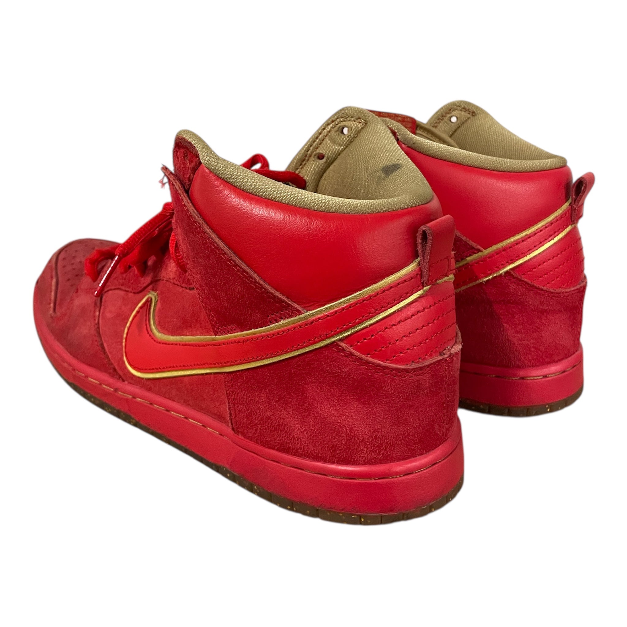 NIKE/Hi-Sneakers/US 11/Suede/RED/313171-667 view 2