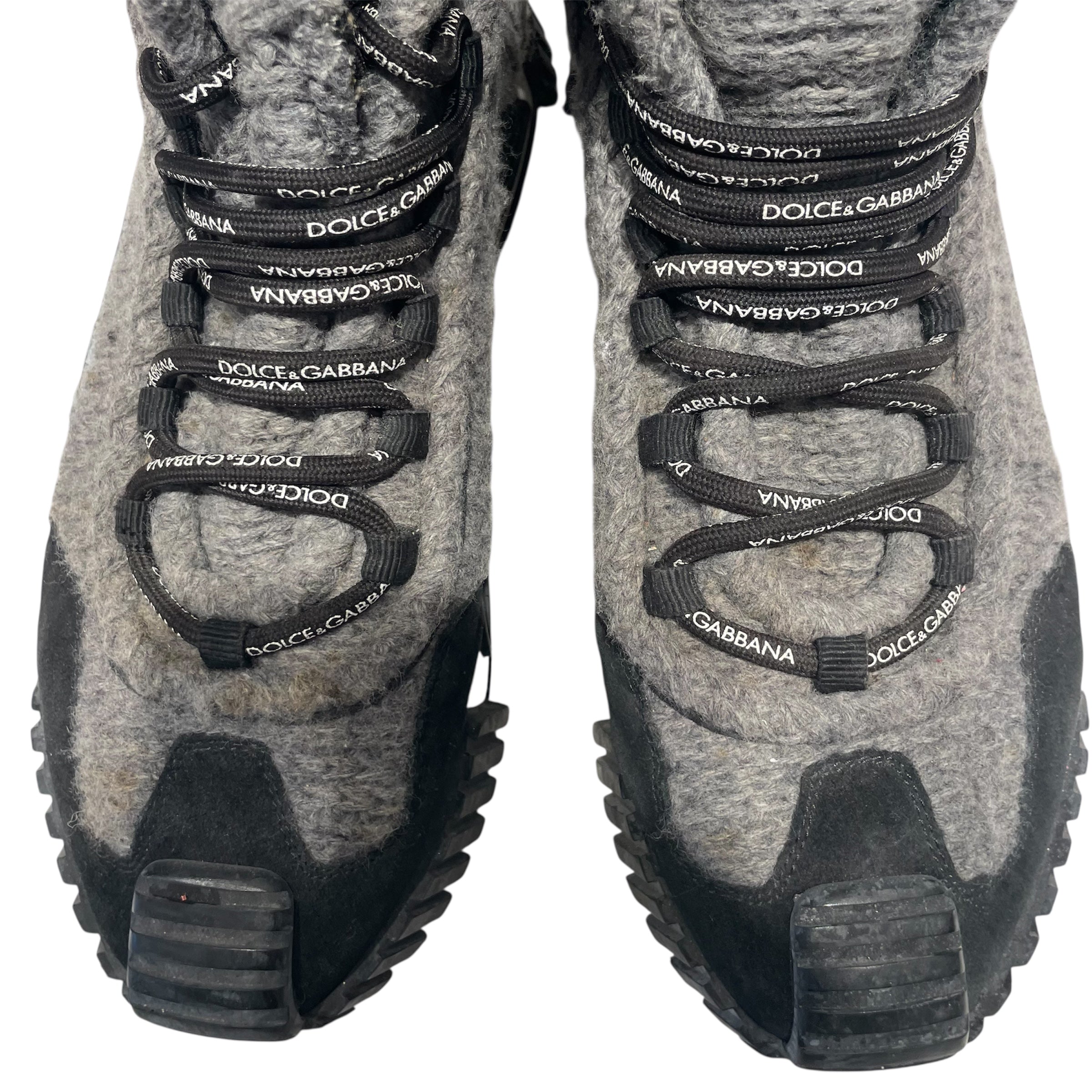 DOLCE&GABBANA/Hi-Sneakers/US 12/GRY/NS1 HIGH TOP view 4