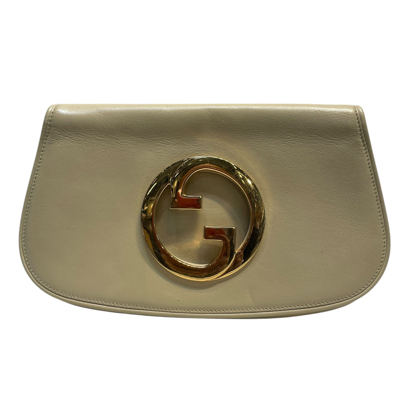 GUCCI/Clutch Bag/Leather/IVR/Blondie Learher