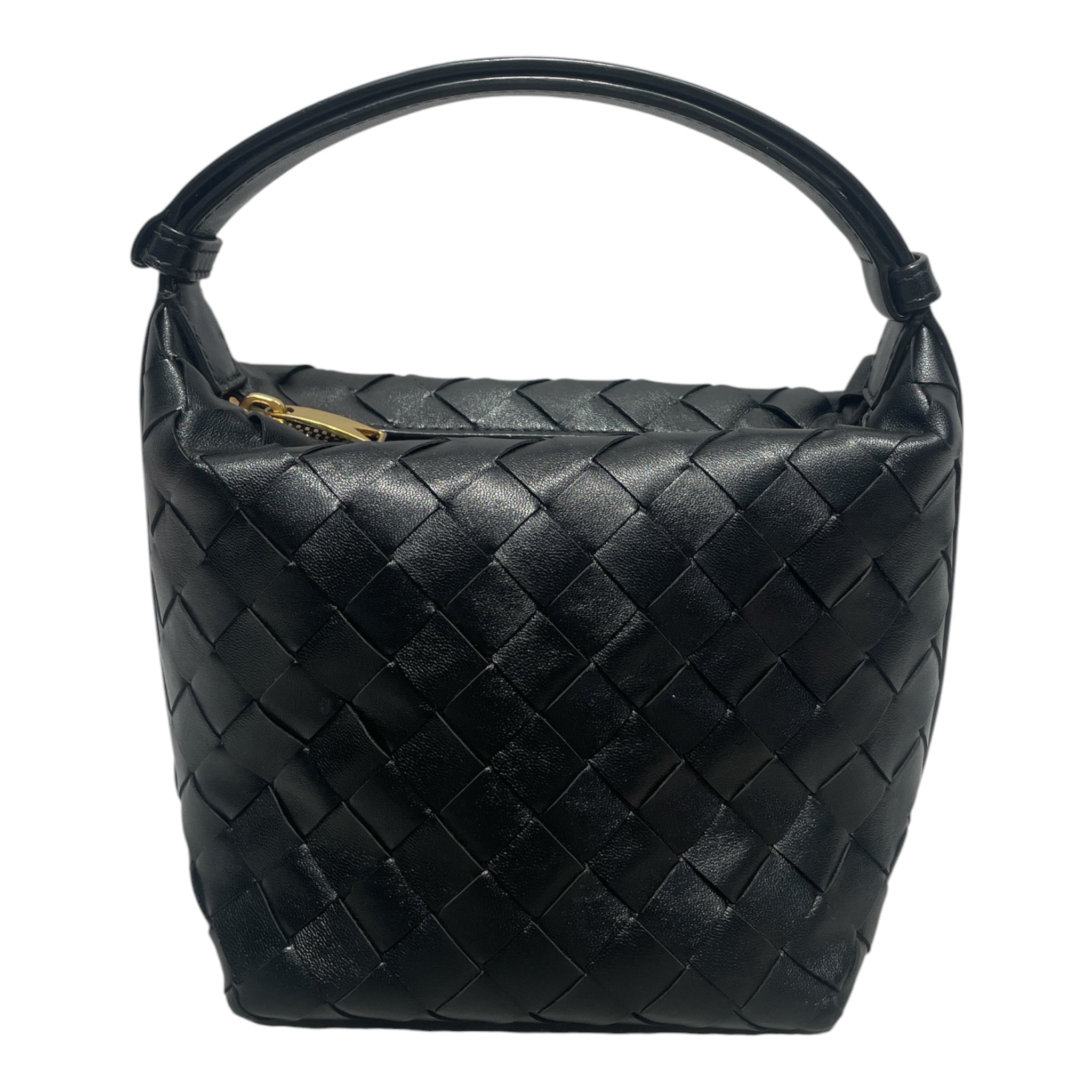 BOTTEGA VENETA/Hand Bag/BLK/MINI WALLACE BAG view 2