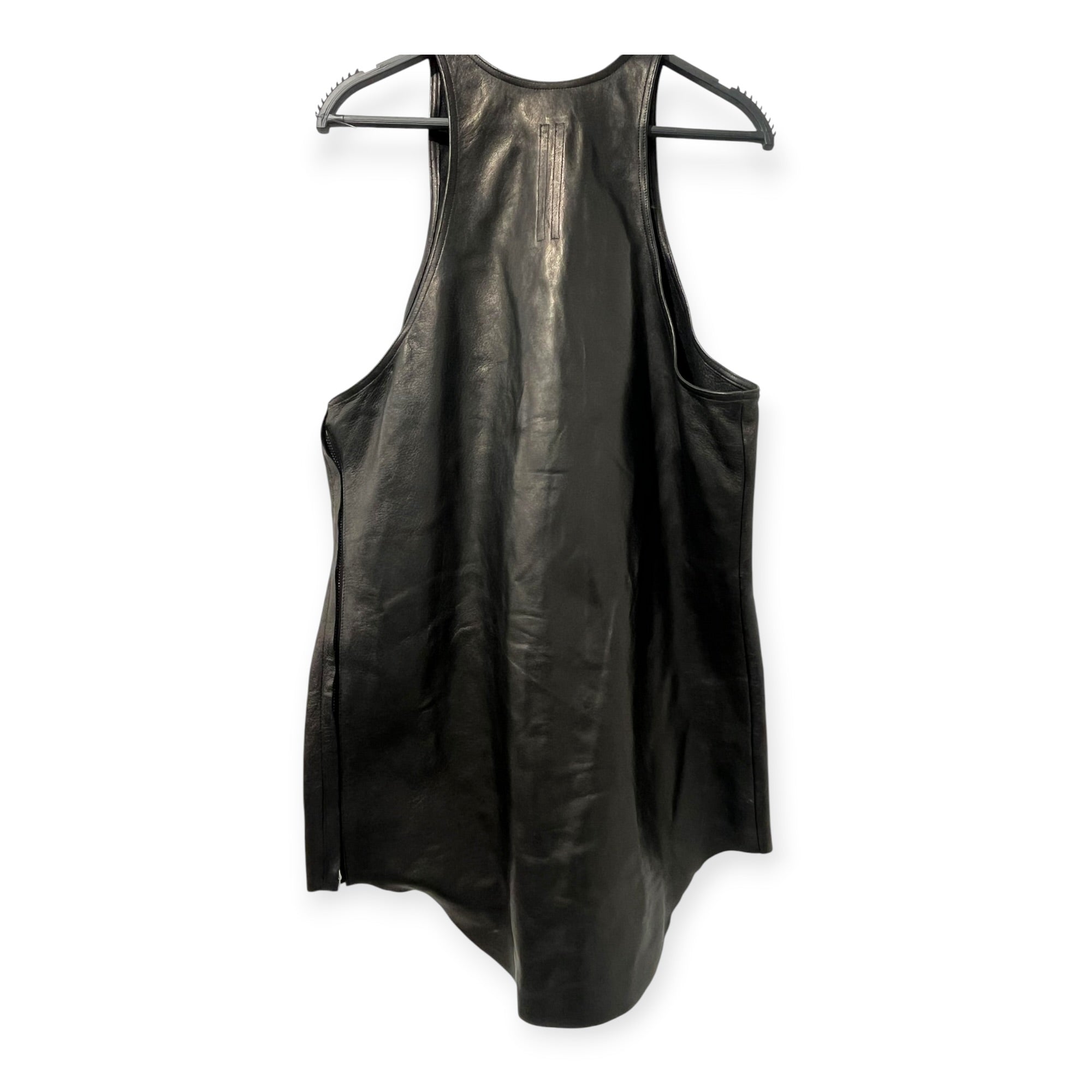 Rick Owens/Tank Top/50/Leather/BLK/LIDO LEATHER TANK BNWT view 2