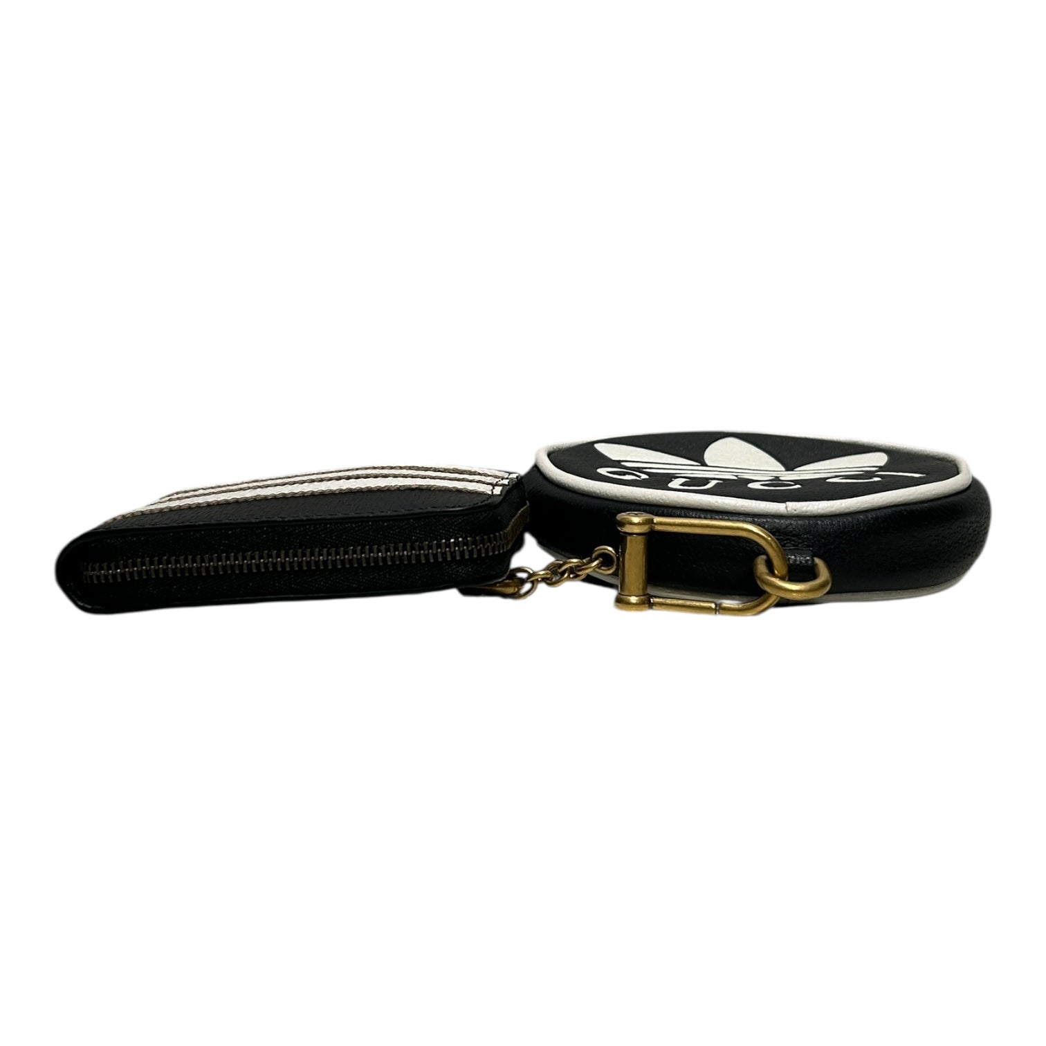 GUCCI/adidas/Pouch/Leather/BLK/MINI SHOULDER AND COIN POUCH view 3