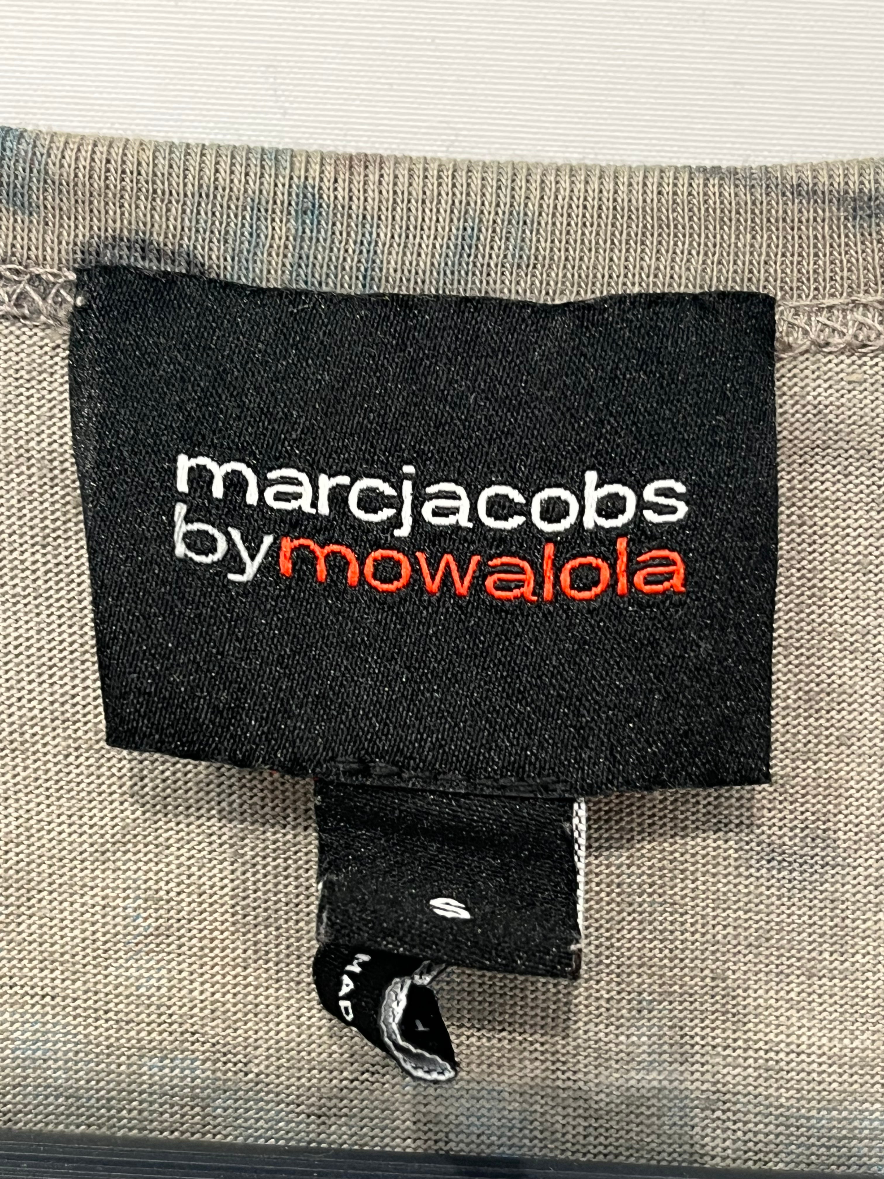 MOWALOLA/MARC JACOBS/T-Shirt/S/Graphic/Cotton/GRN/GRAFFITI TEE view 3