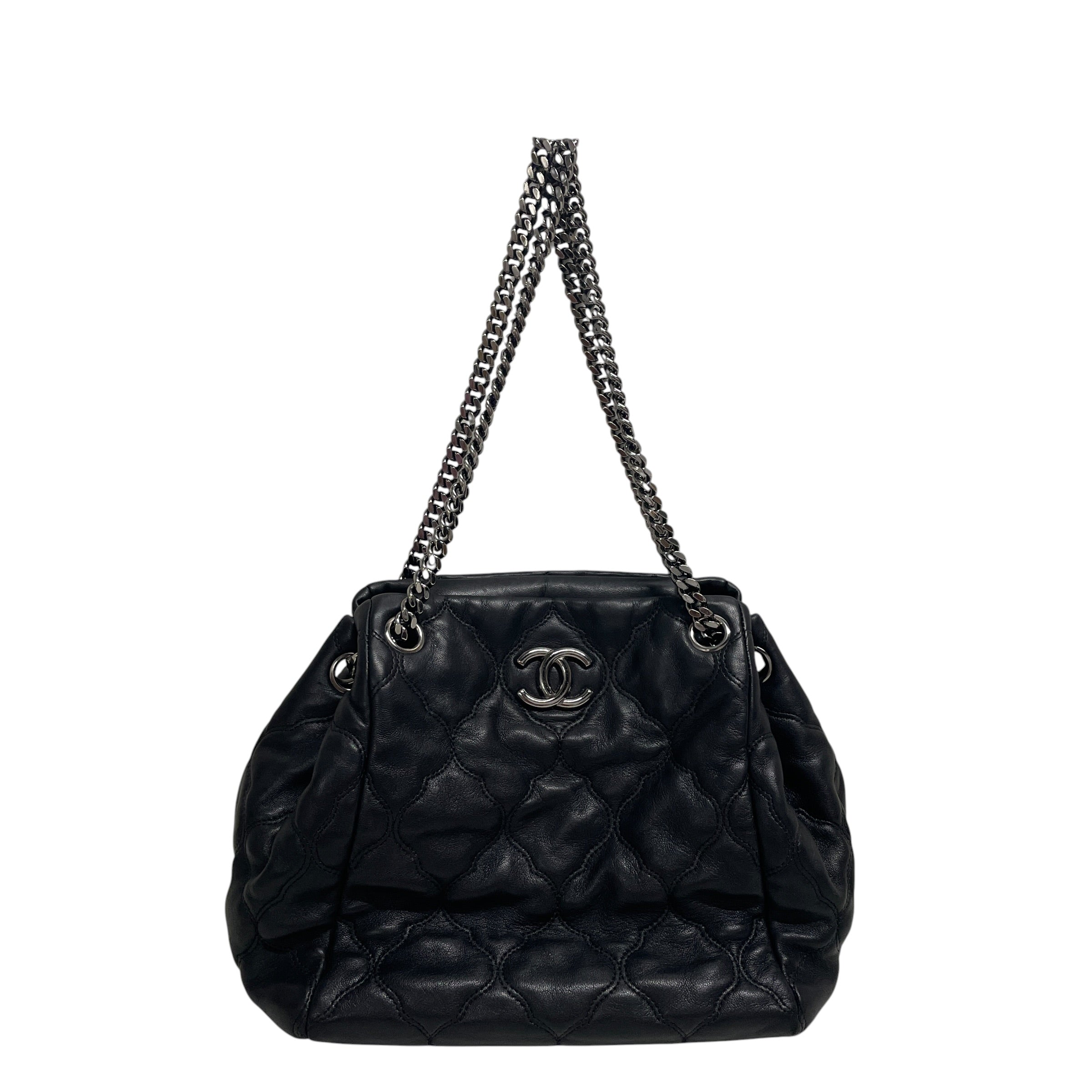 CHANEL/Hand Bag/Lambskin/BLK/2846W74 view 1