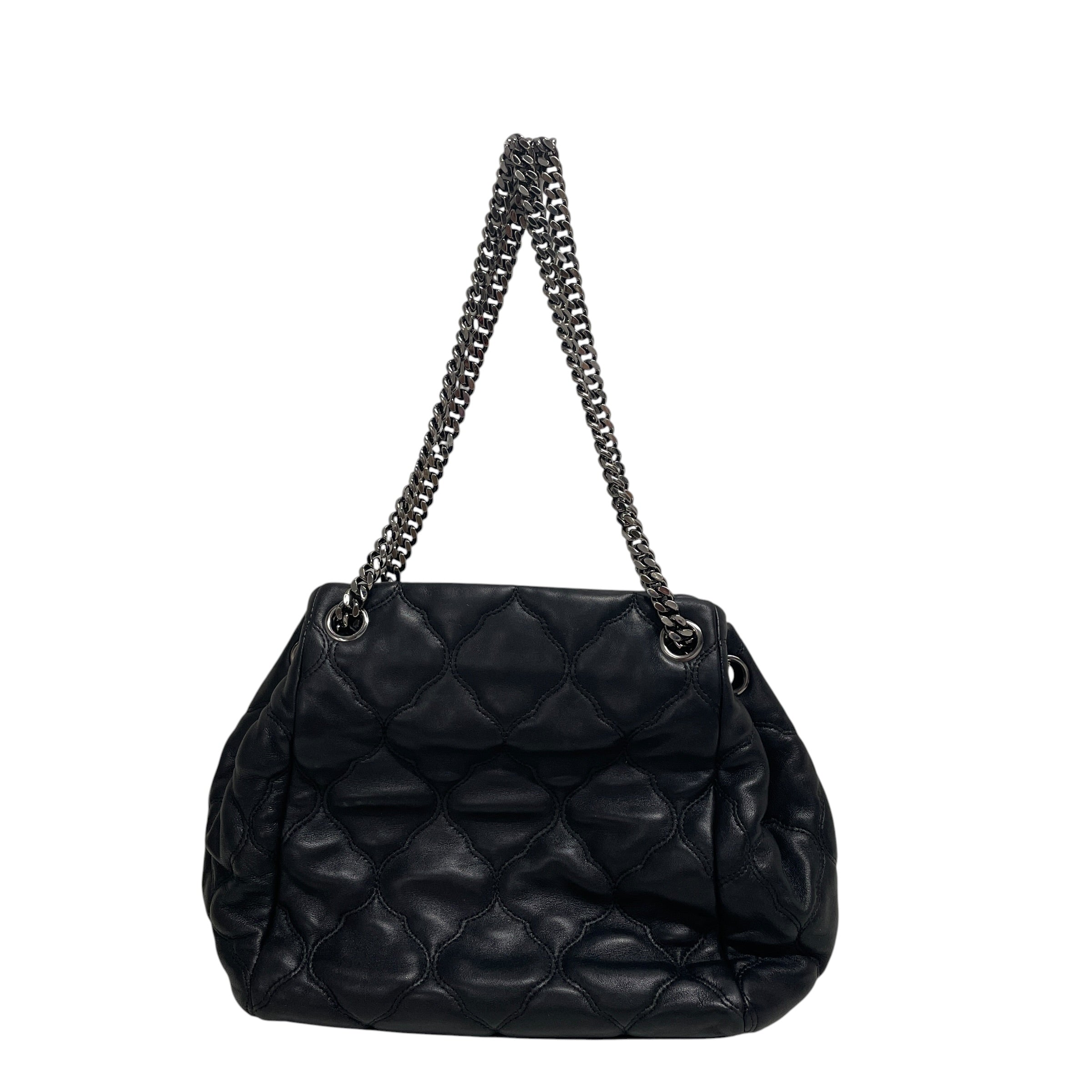 CHANEL/Hand Bag/Lambskin/BLK/2846W74 view 2