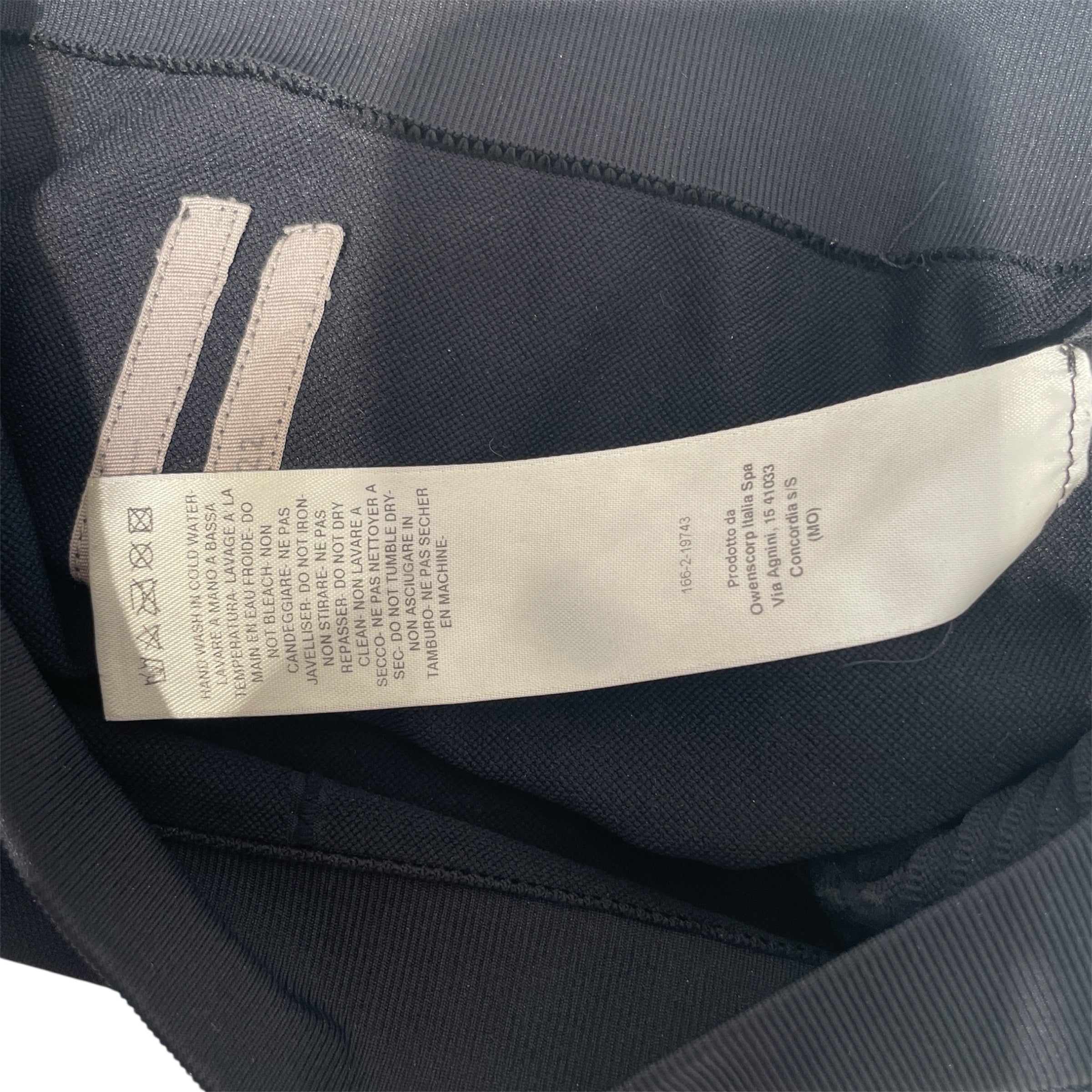 Rick Owens/Shorts/M/Nylon/BLK/Seamless Shorts RP02B6651 view 4