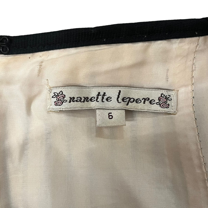 nanette lepore/Skirt/6/Stripe/Cotton/CRM/