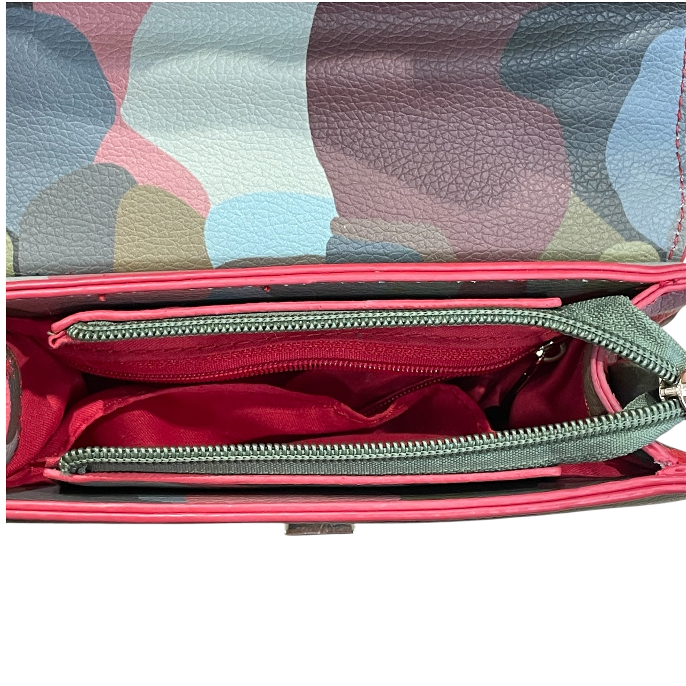 KIDSUPER STUDIOS/Hand Bag/Camouflage/Leather/MLT/KISSING FACES view 3