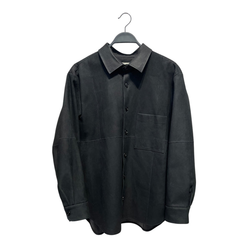 Gorsch the merry coachman/LS Shirt/48/Lambskin/BLK/